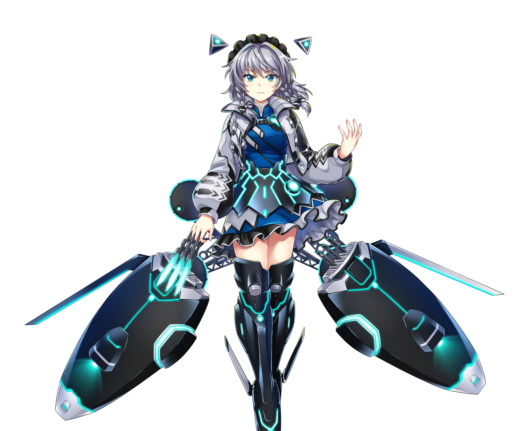 Sakuya Izayoi from Touhou HD Wallpaper