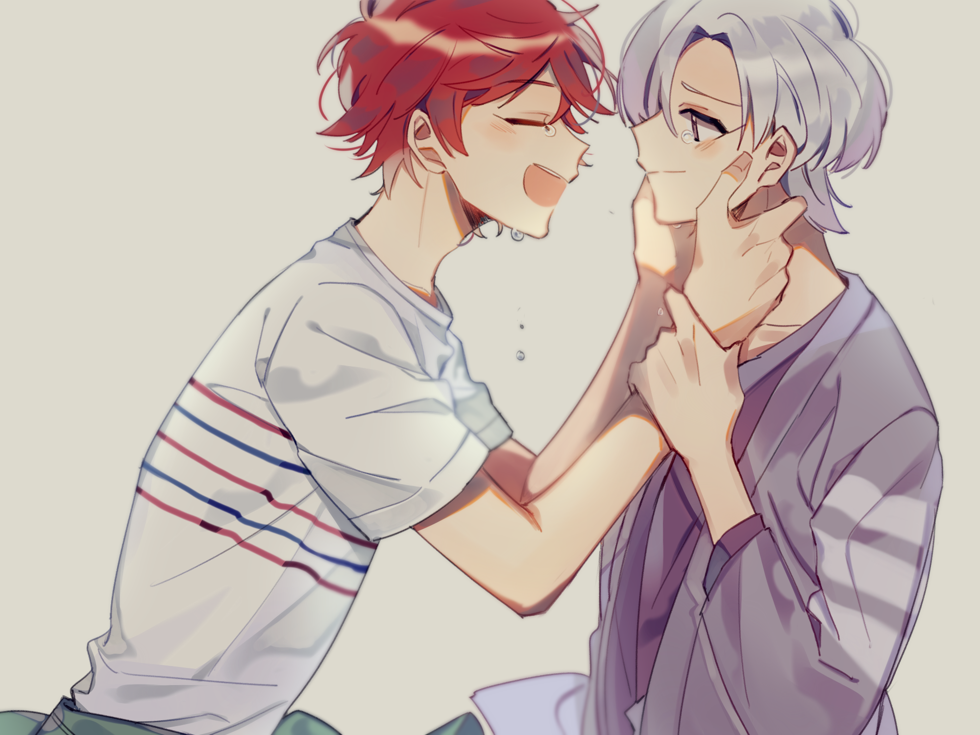 Shibasaki Shinya and Shigure Hakka HD Wallpaper