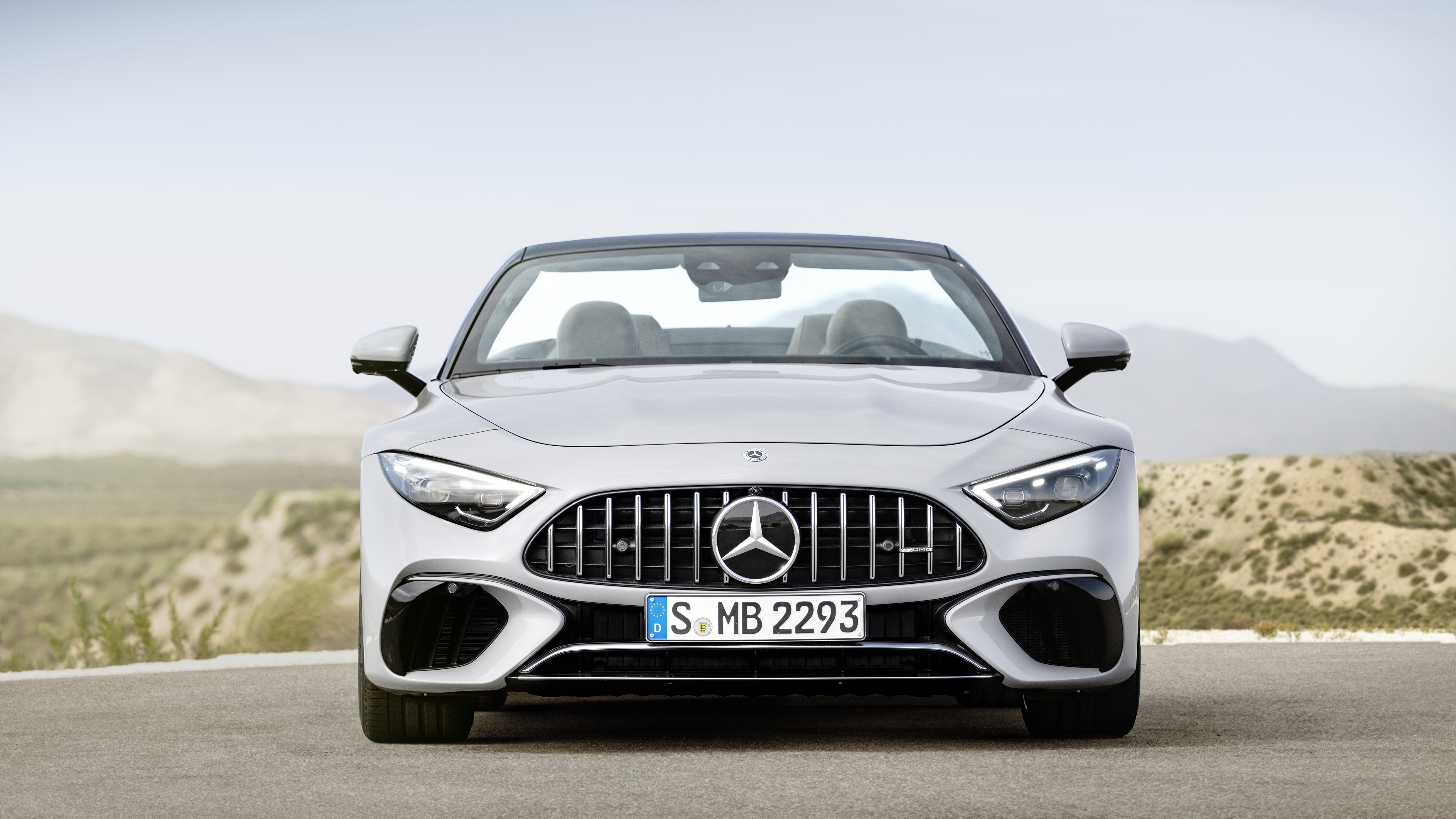 Mercedes-AMG SL 55 4MATIC Convertible HD Wallpaper