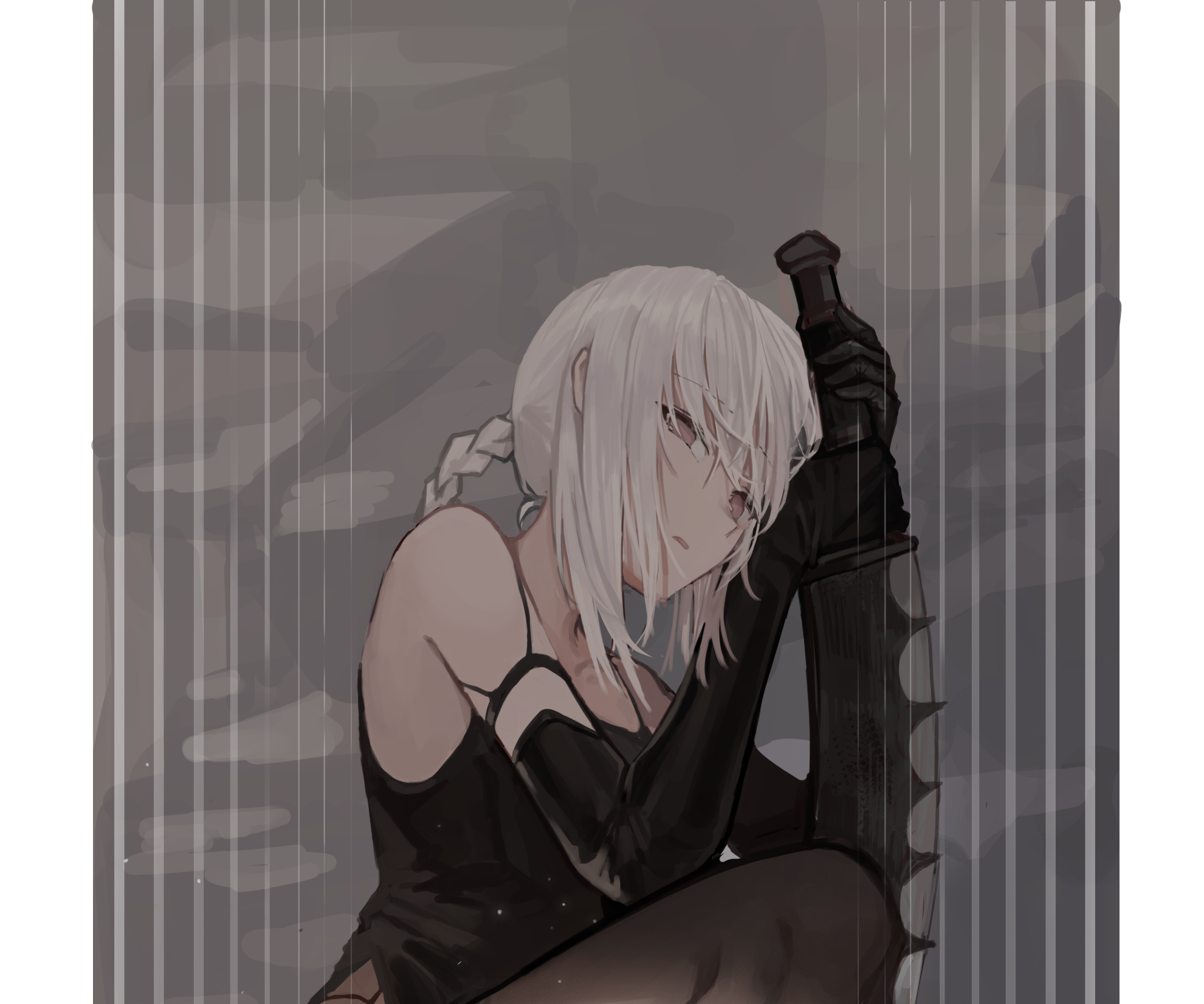 Kainé from NieR Replicant HD HD Wallpaper