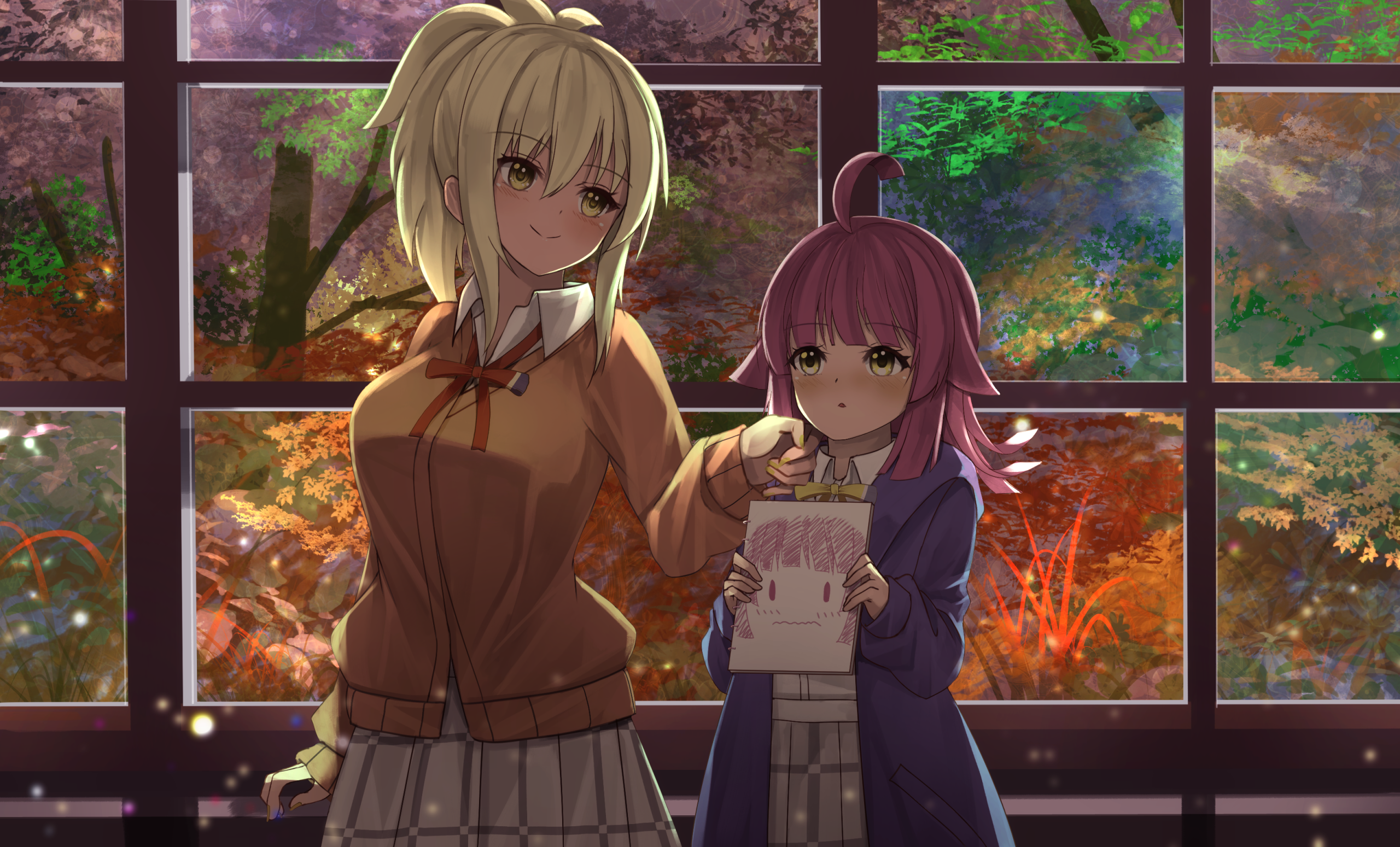 Rina Tennoji and Ai Miyashita from Love Live! Nijigasaki High School Idol Club HD Wallpaper