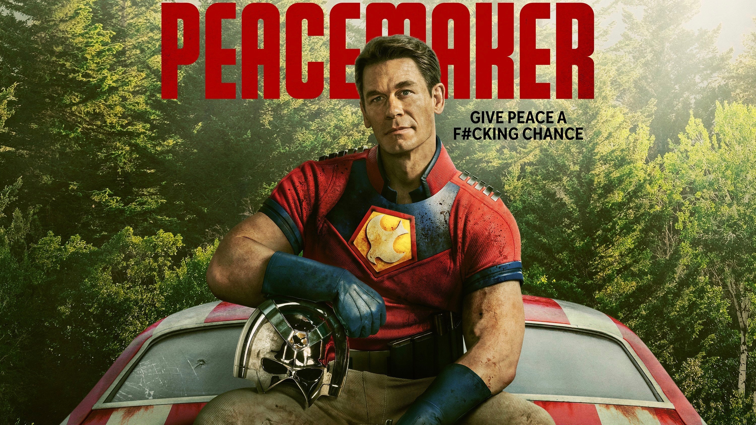 Peacemaker from DC Comics with John Cena HD Wallpaper