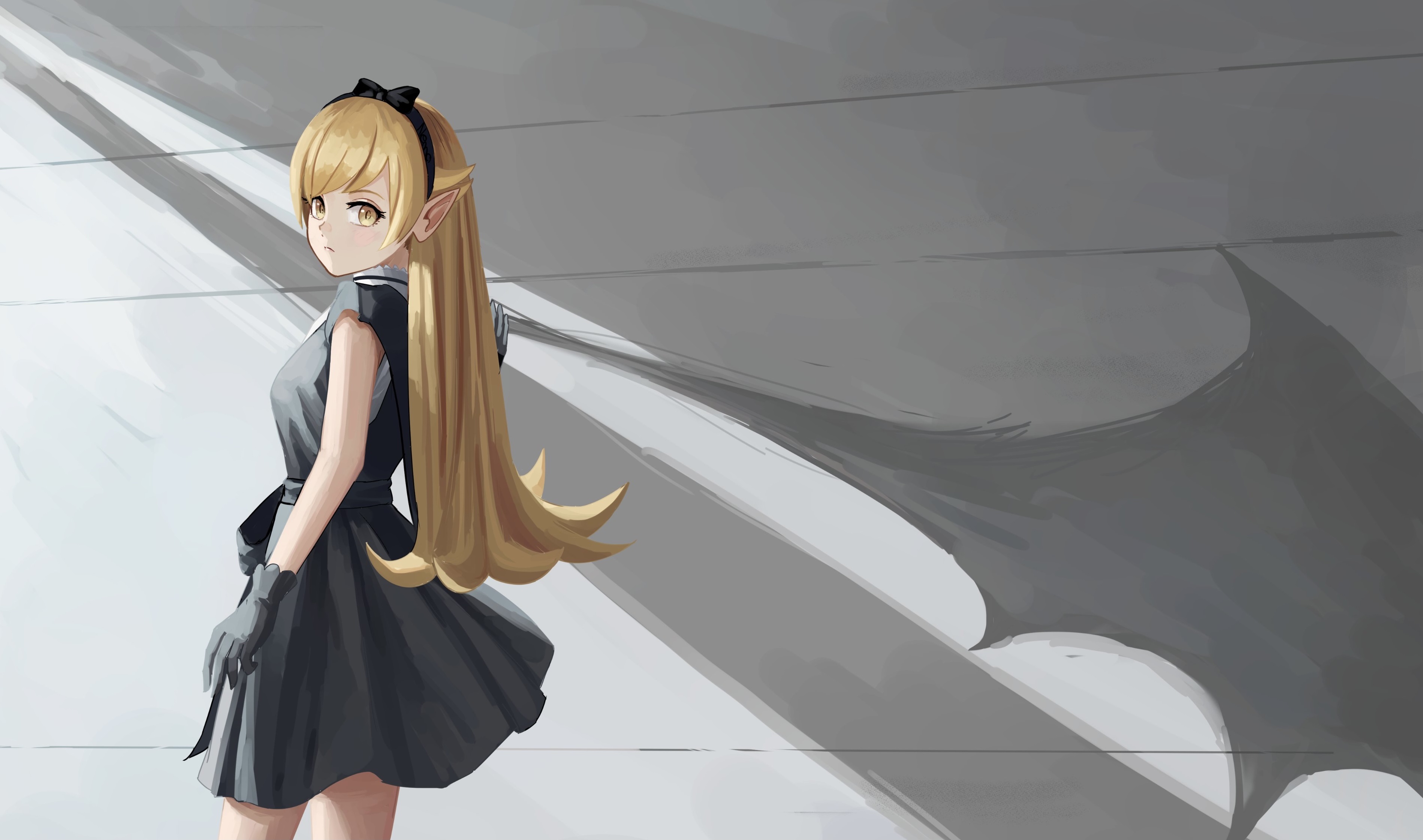 Shinobu Oshino from Monogatari Series HD Wallpaper