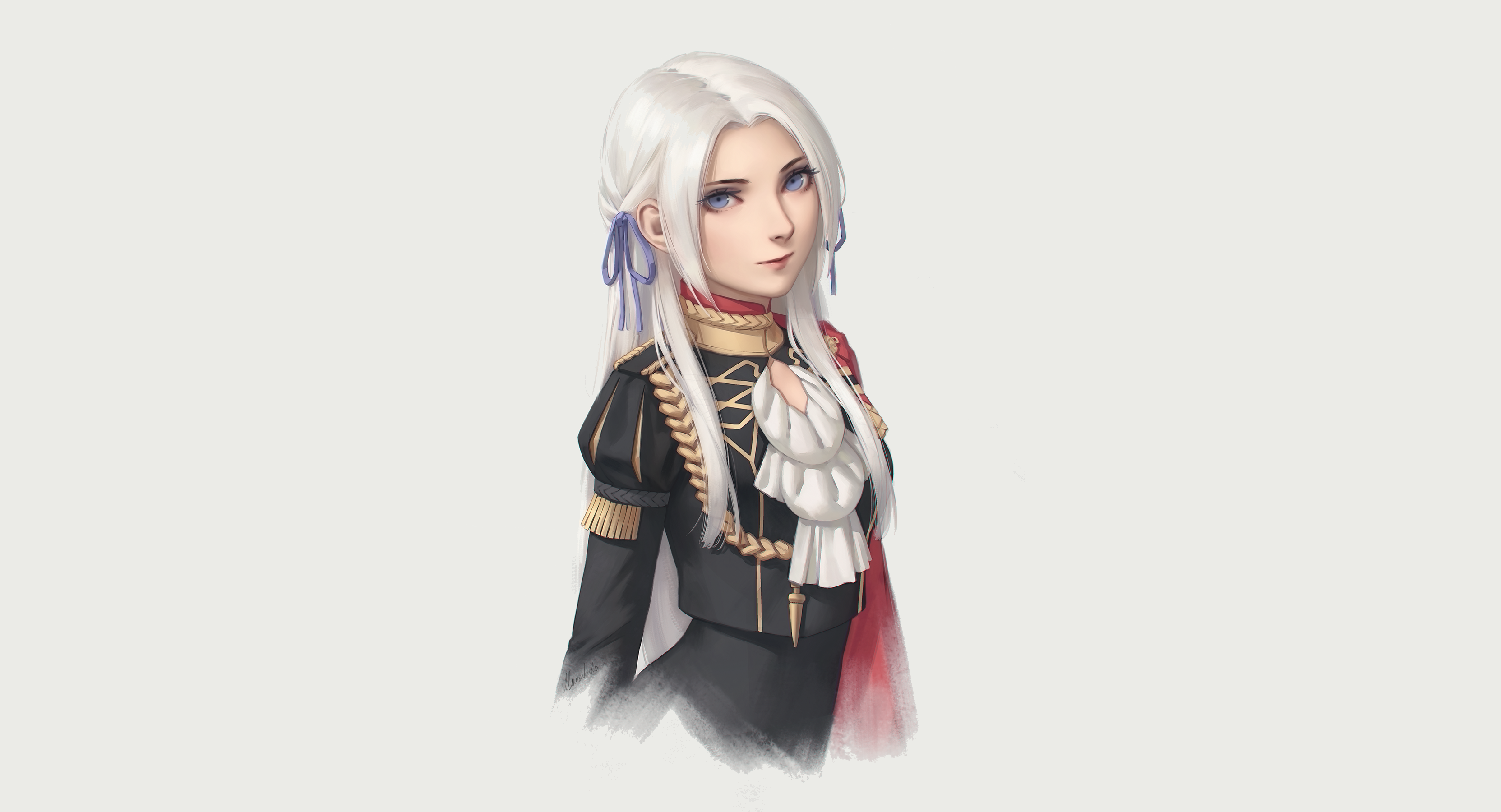 Edelgard from Fire Emblem: Three Houses HD Wallpaper