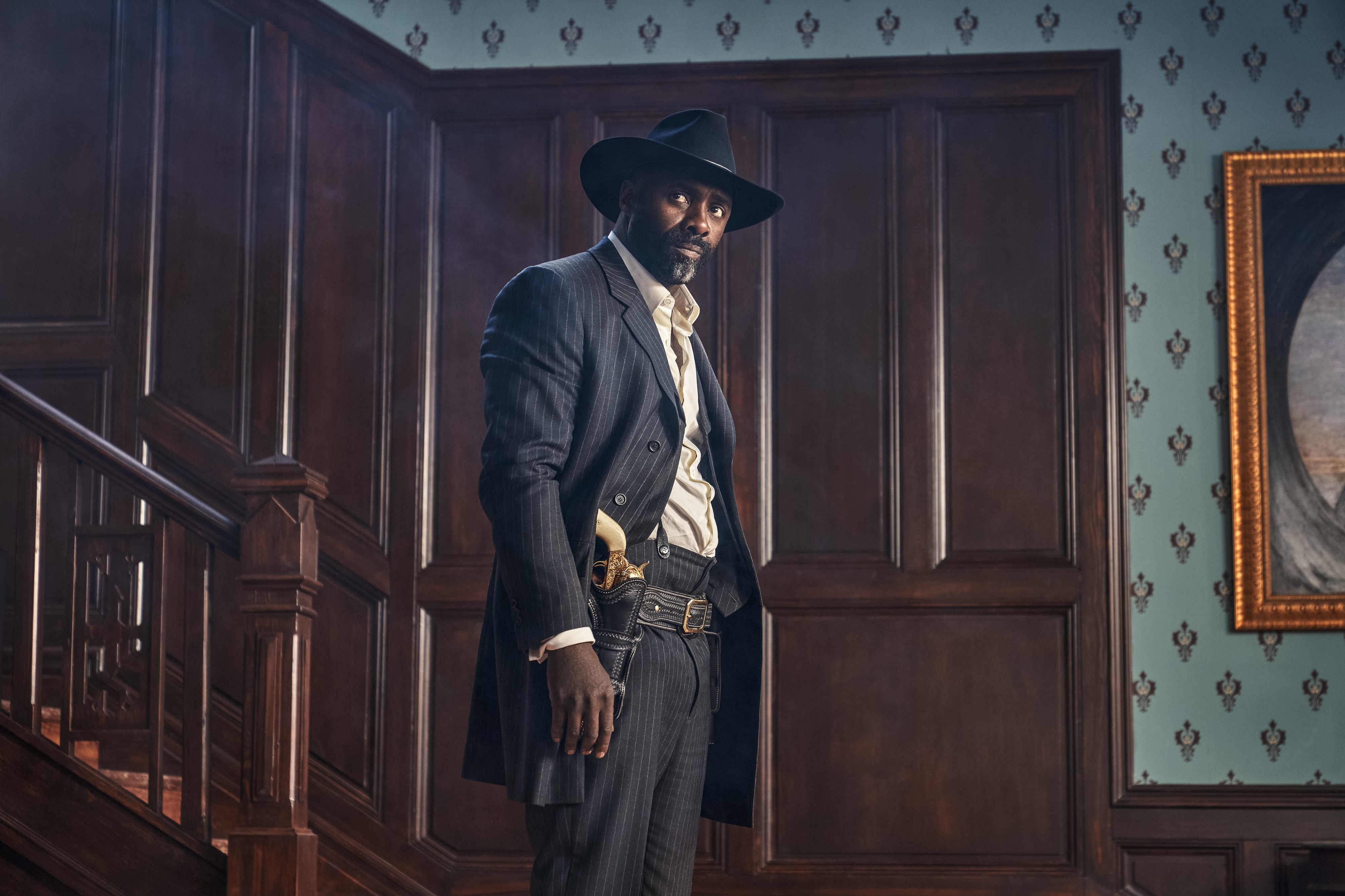 Idris Elba from The Harder They Fall 4K HD Wallpaper