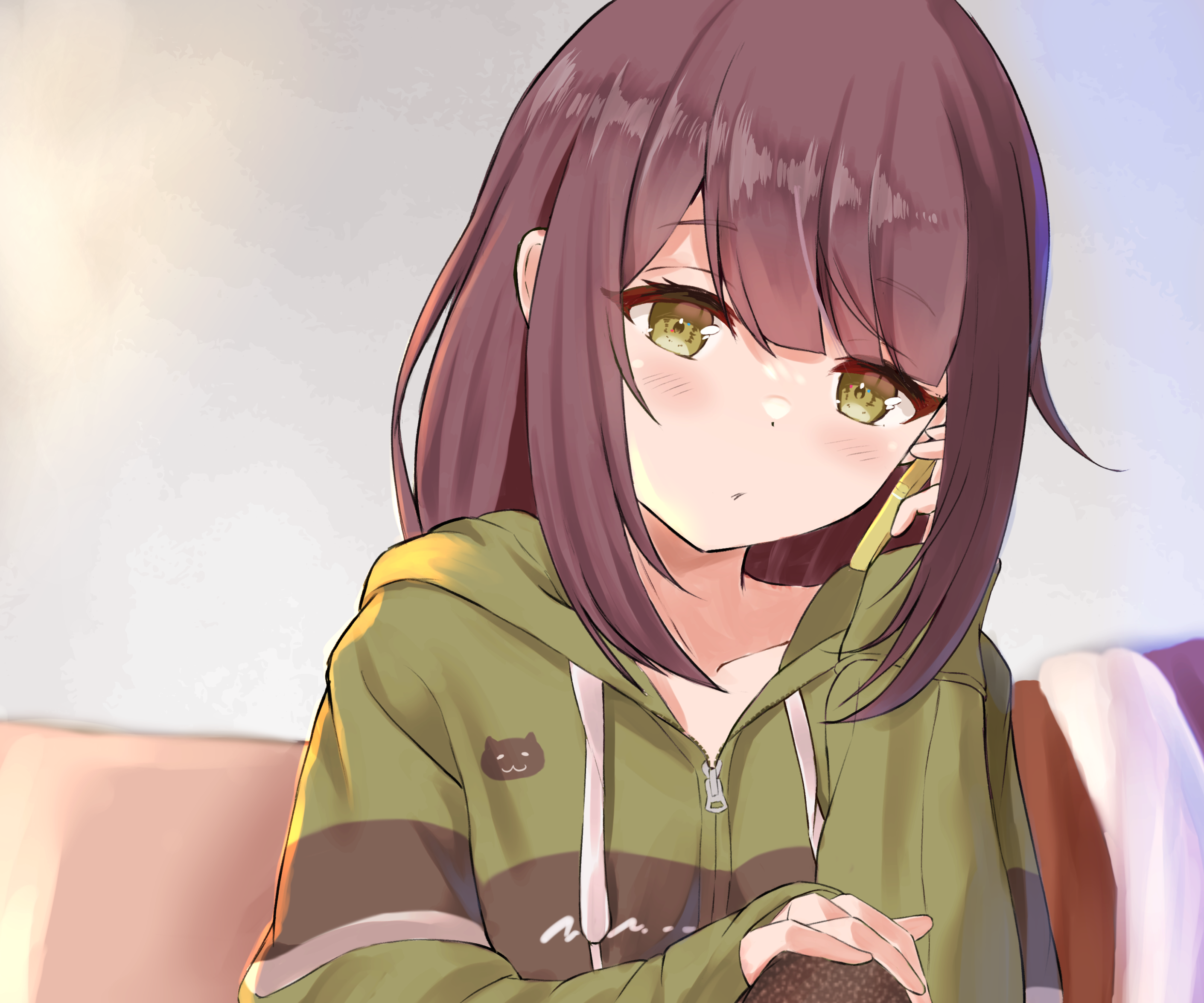 Ayano Toki from Laid-Back Camp HD Wallpaper