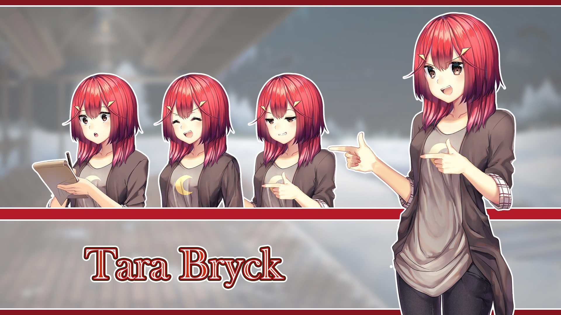 Tara Bryck character sprites HD Wallpaper