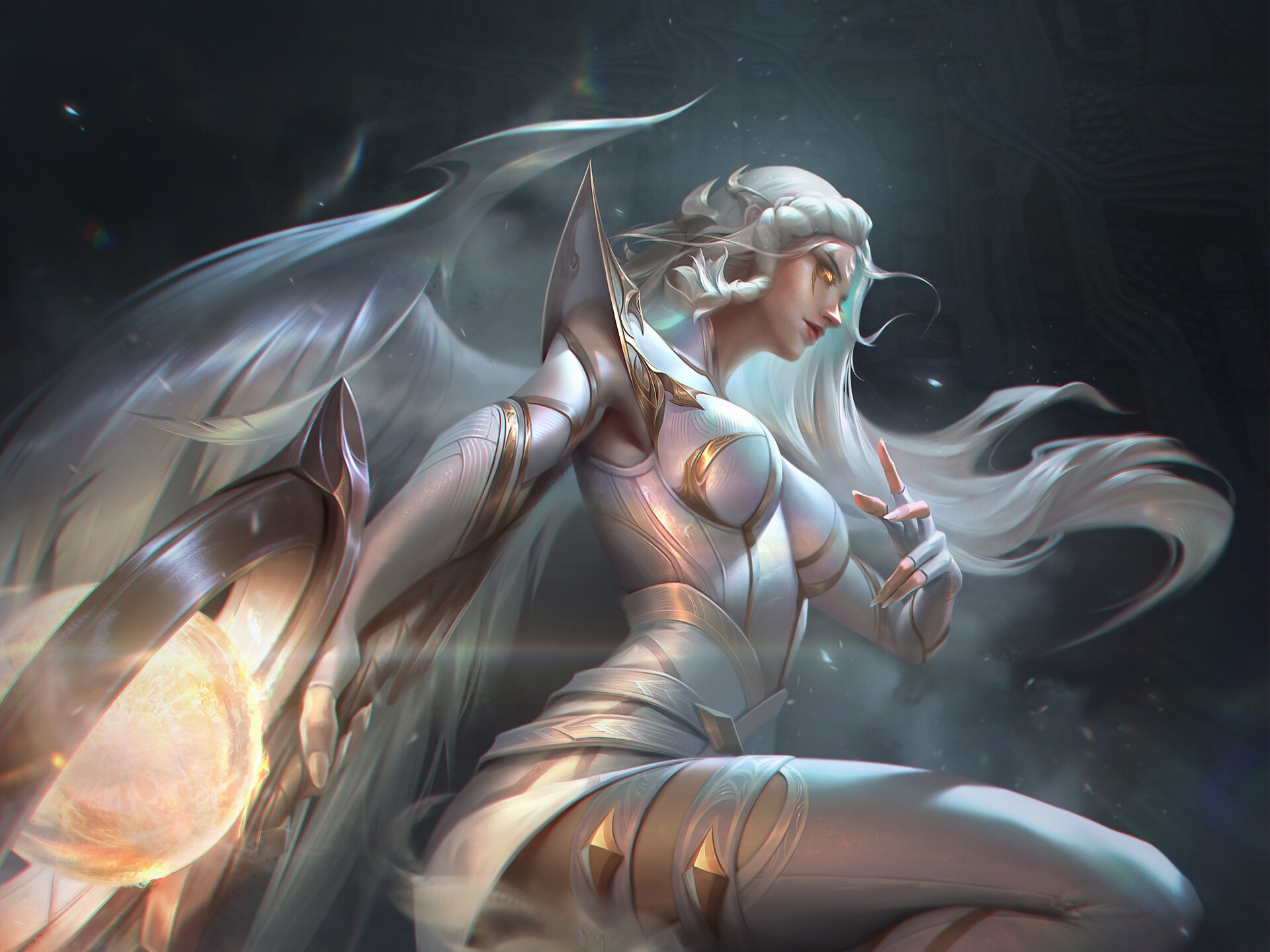 Diana from League of Legends HD Wallpaper