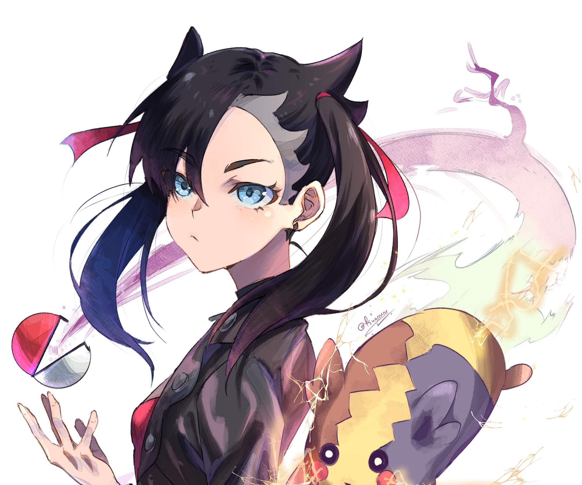 Marnie and Morpeko from Pokémon Sword and Shield HD Wallpaper