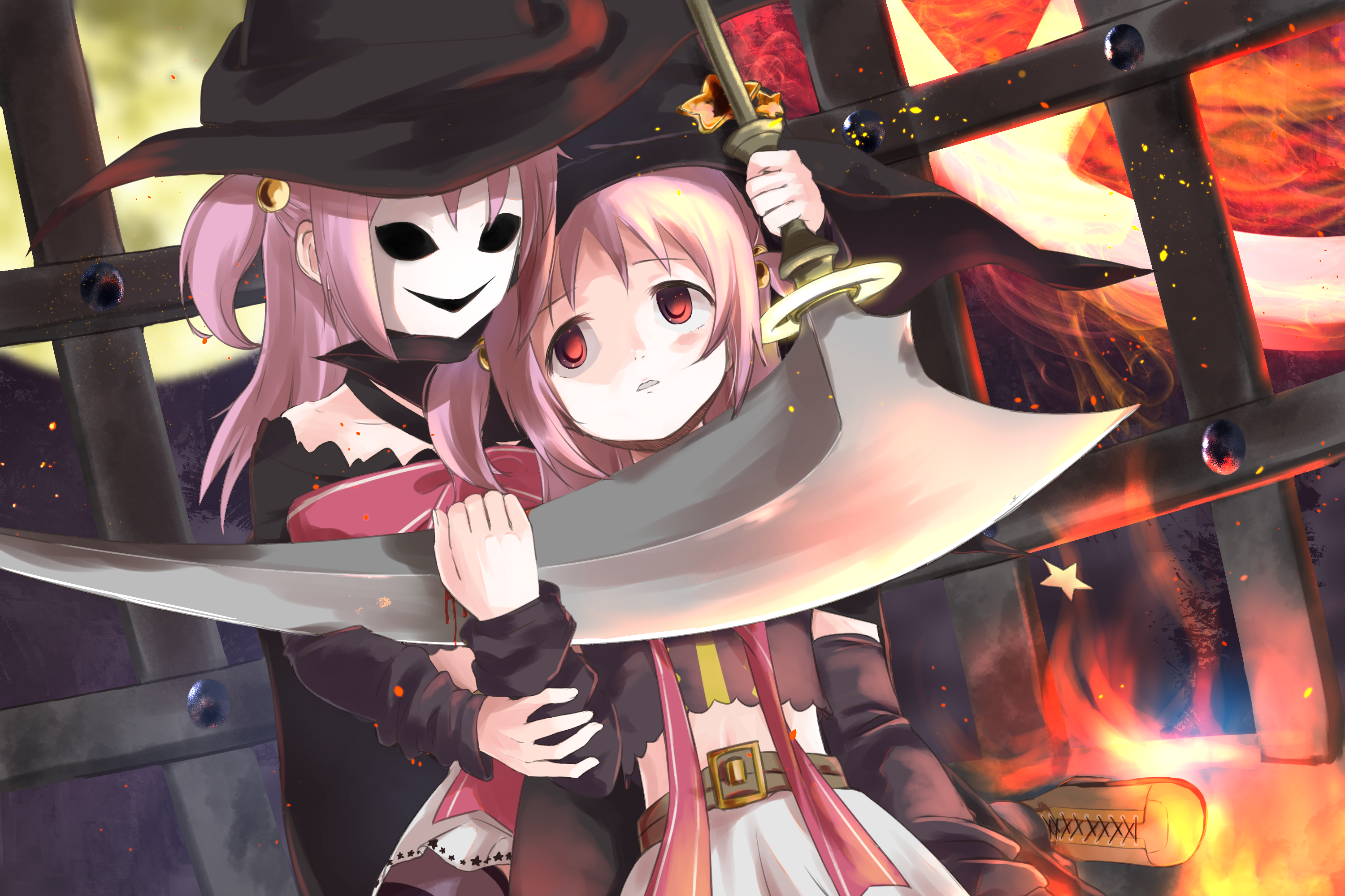 Karin Misono from Magia Record: Puella Magi Madoka Magica Side Story HD Wallpaper