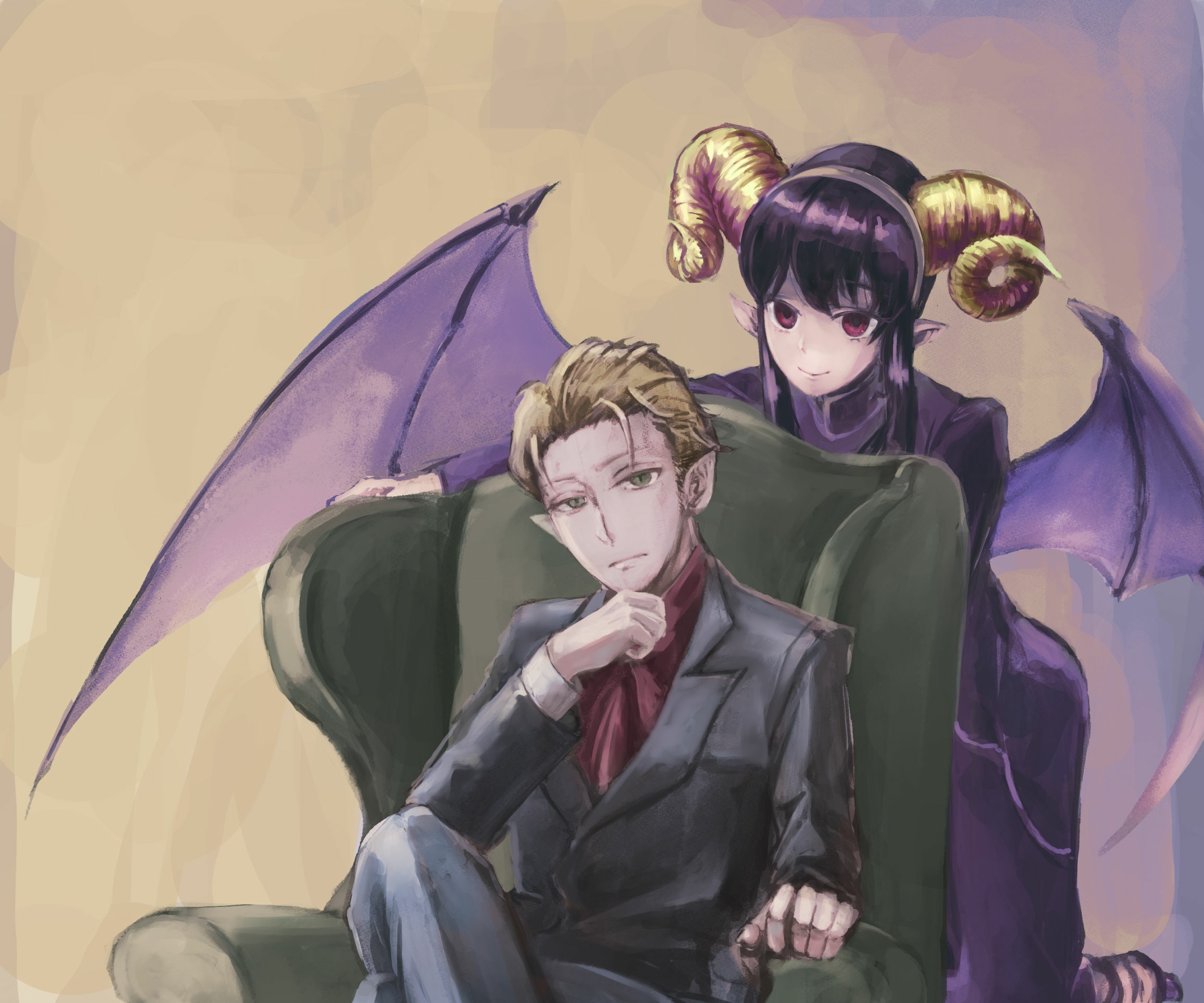 Loid Forger and Yor Forger from Spy x Family HD Wallpaper
