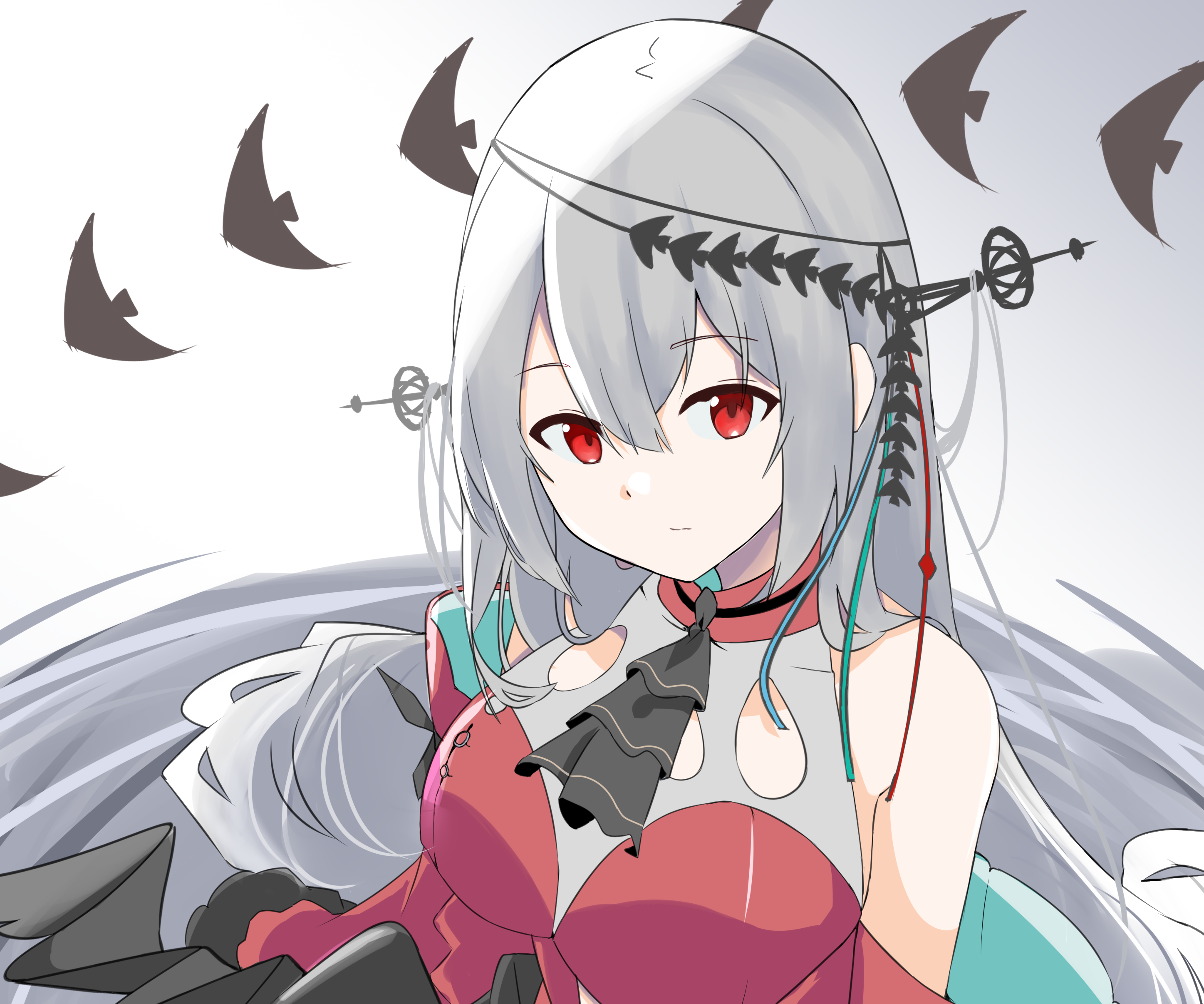 Skadi The Corrupting Heart from Arknights HD Wallpaper