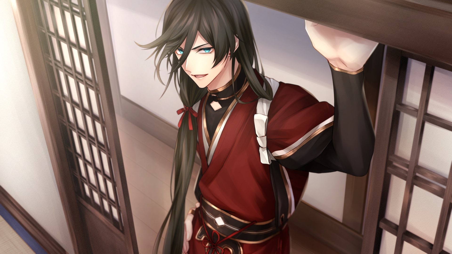 Izuminokami Kanesada from Touken Ranbu HD HD Wallpaper