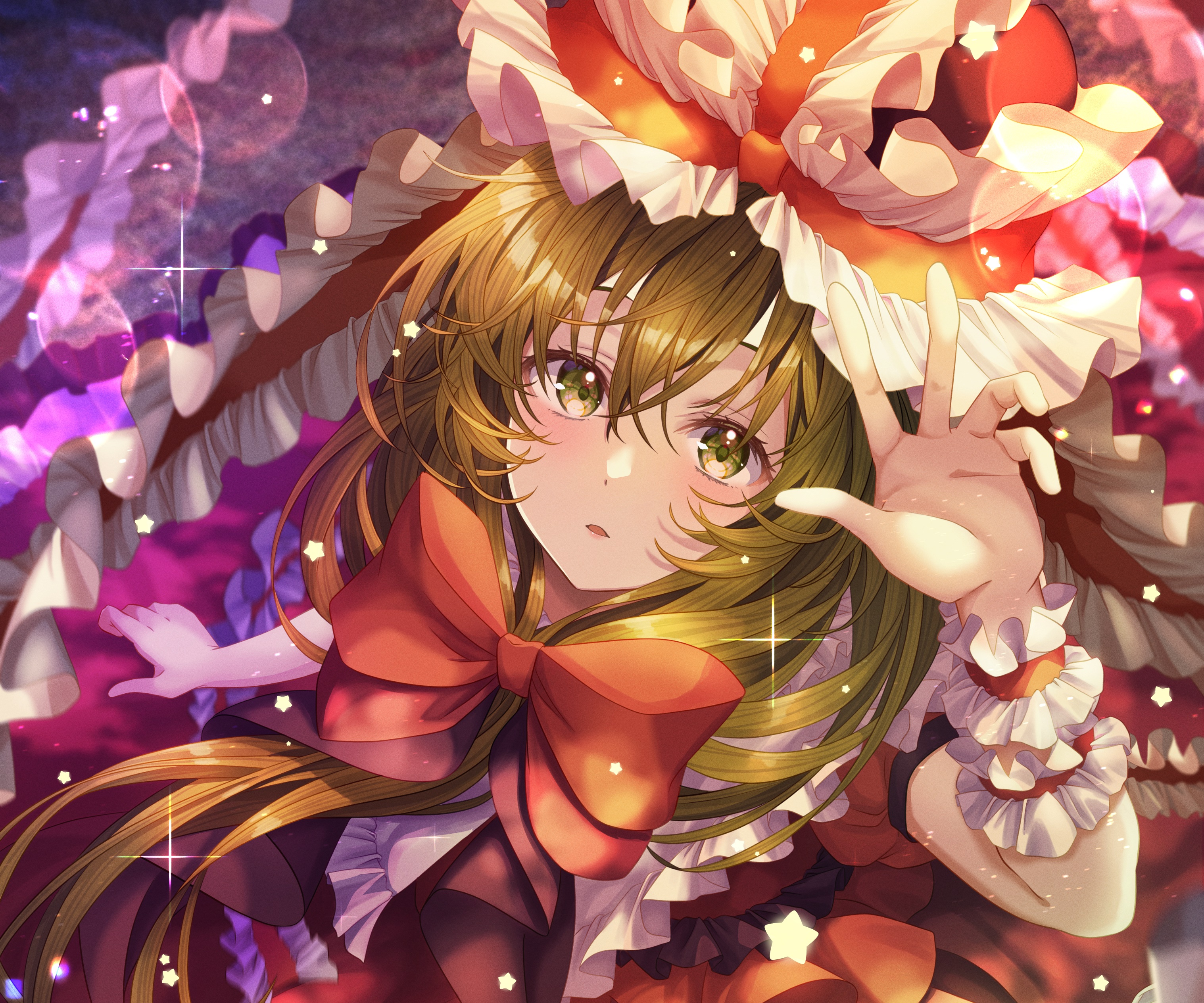 Reimu Hakurei from Touhou Project HD Wallpaper