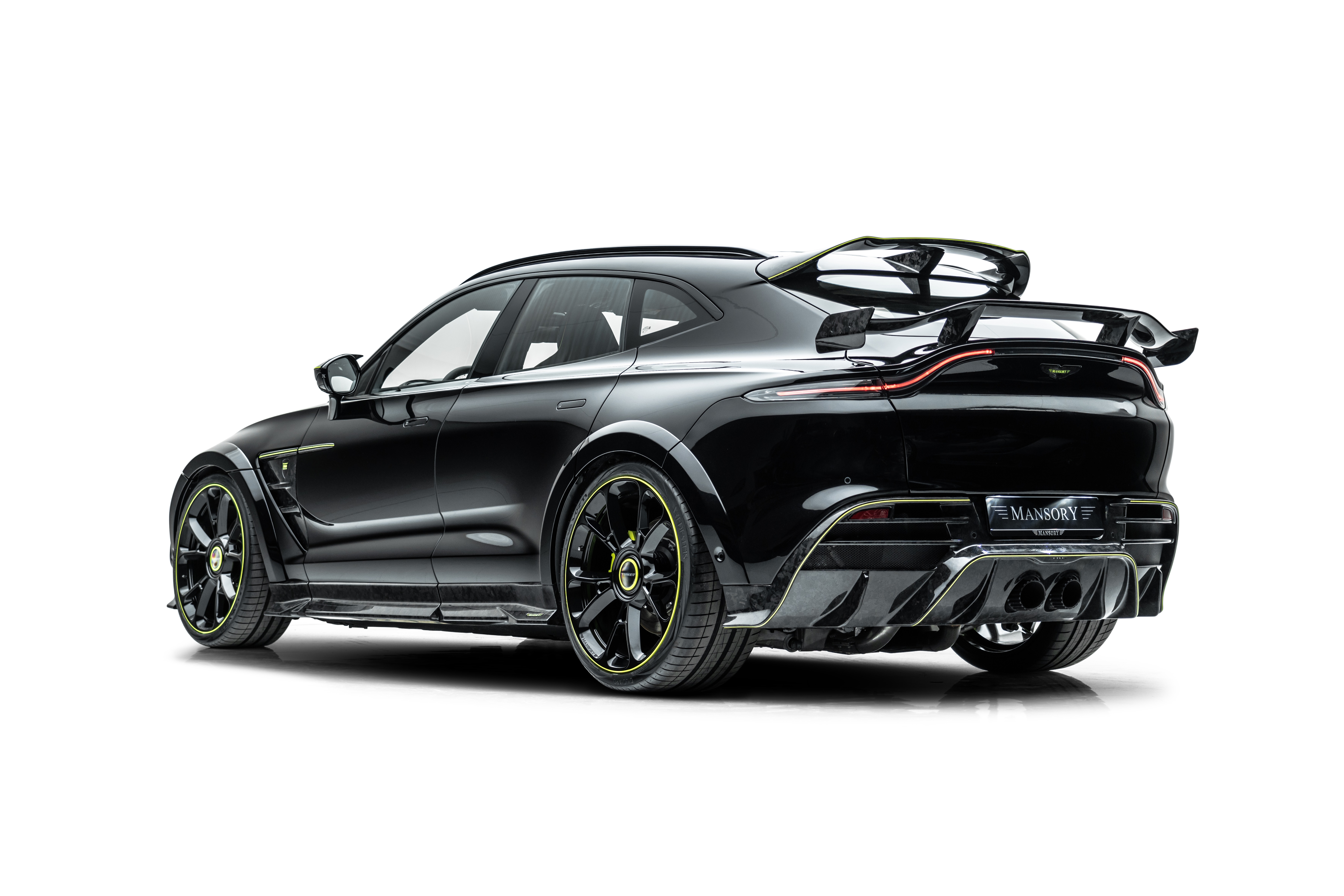 Black Mansory Aston Martin DBX 4K HD Wallpaper