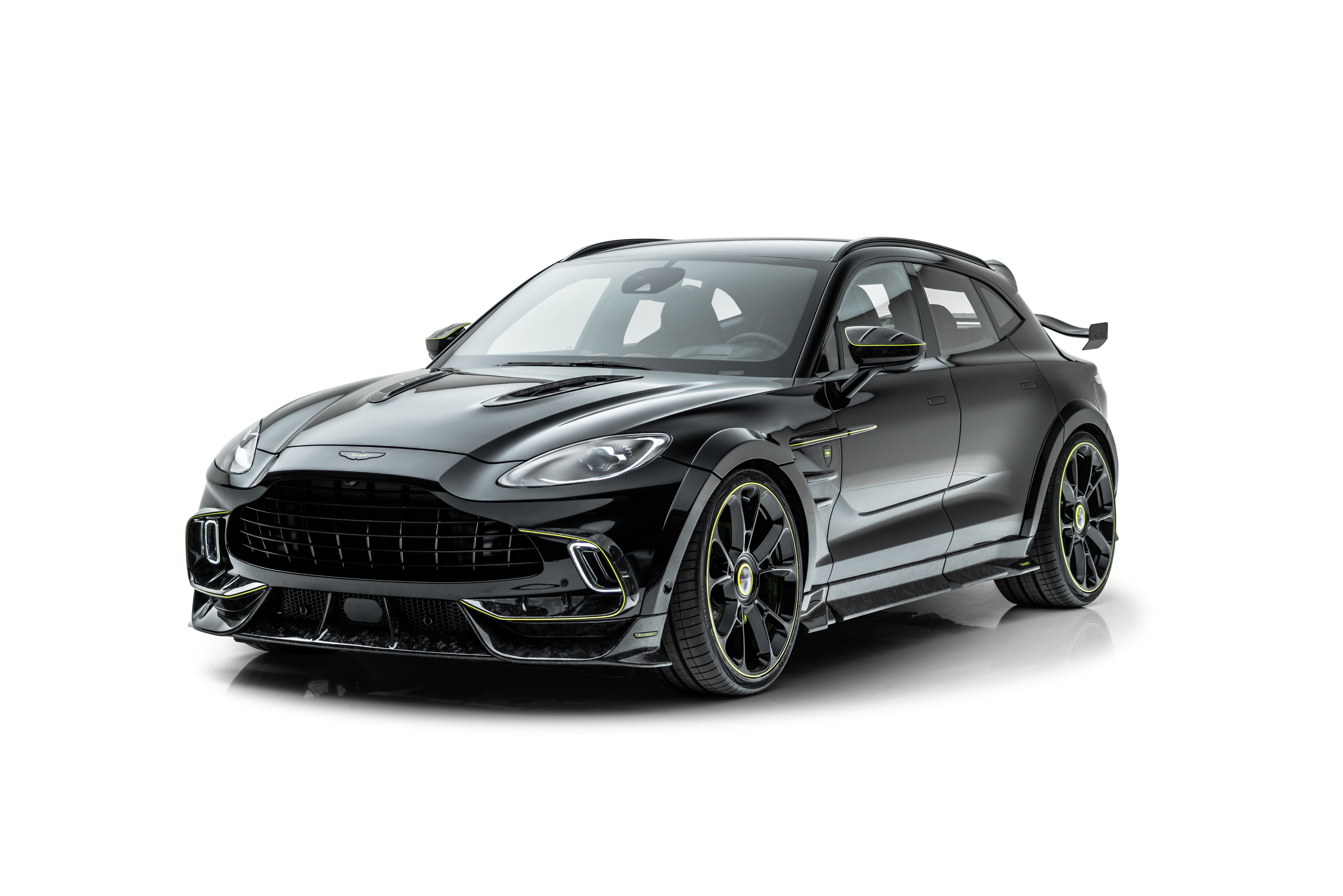Black Aston Martin DBX 4K HD Wallpaper