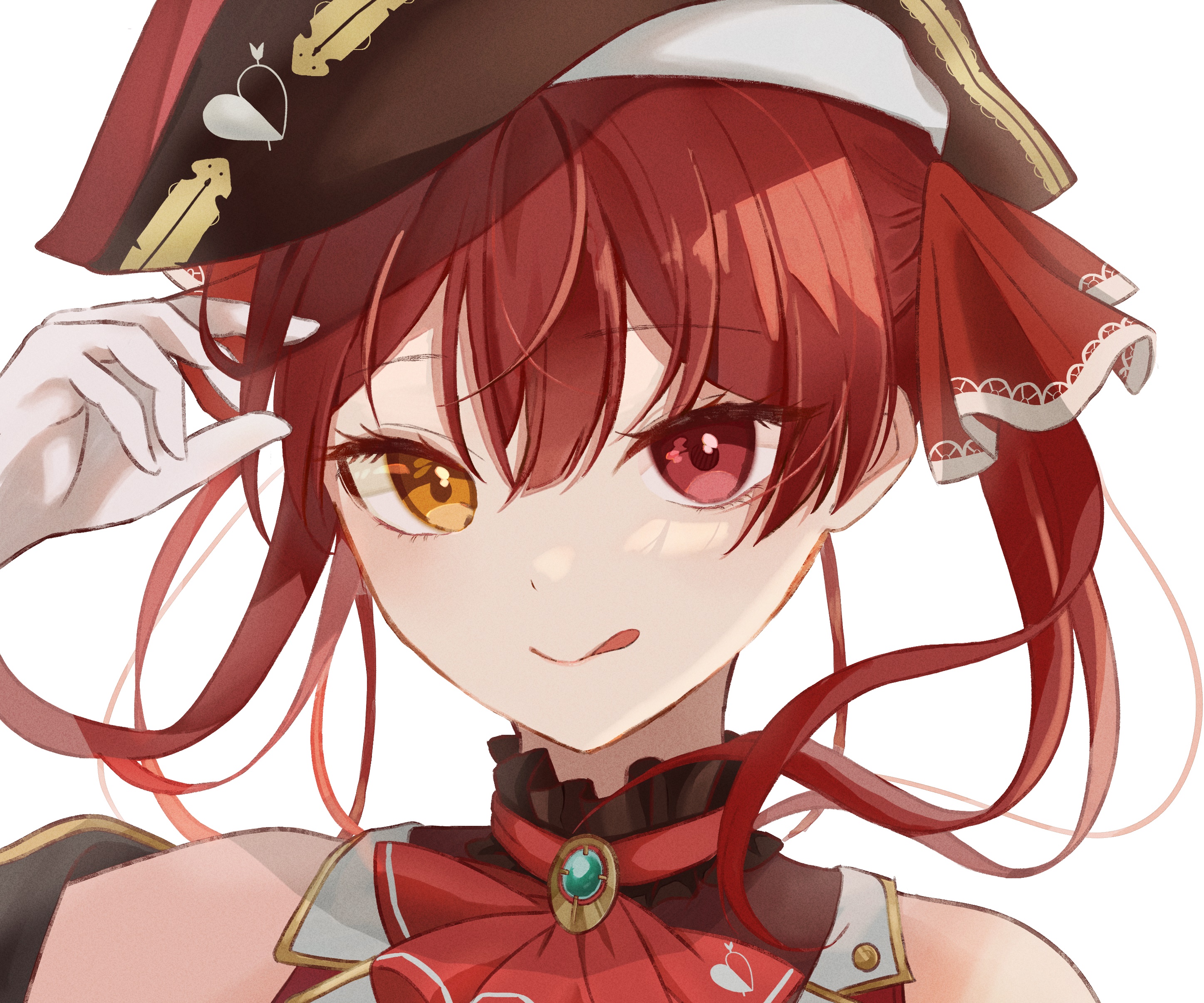 Houshou Marine from Hololive with Heterochromia HD Wallpaper