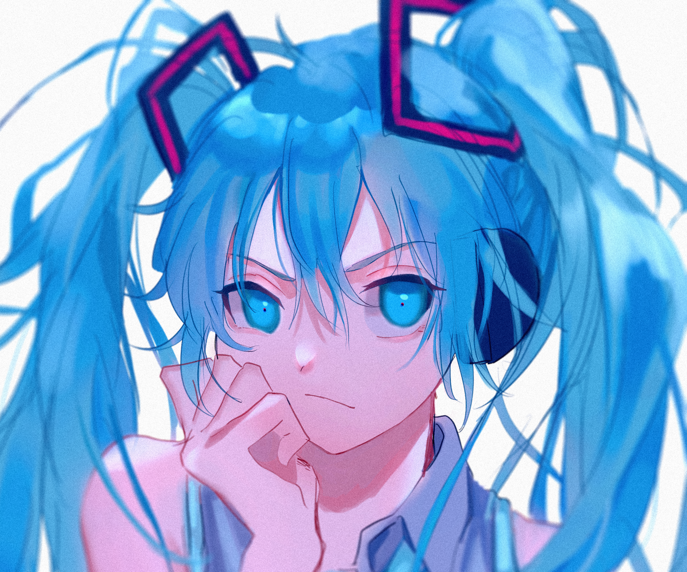 Hatsune Miku from Vocaloid HD Wallpaper