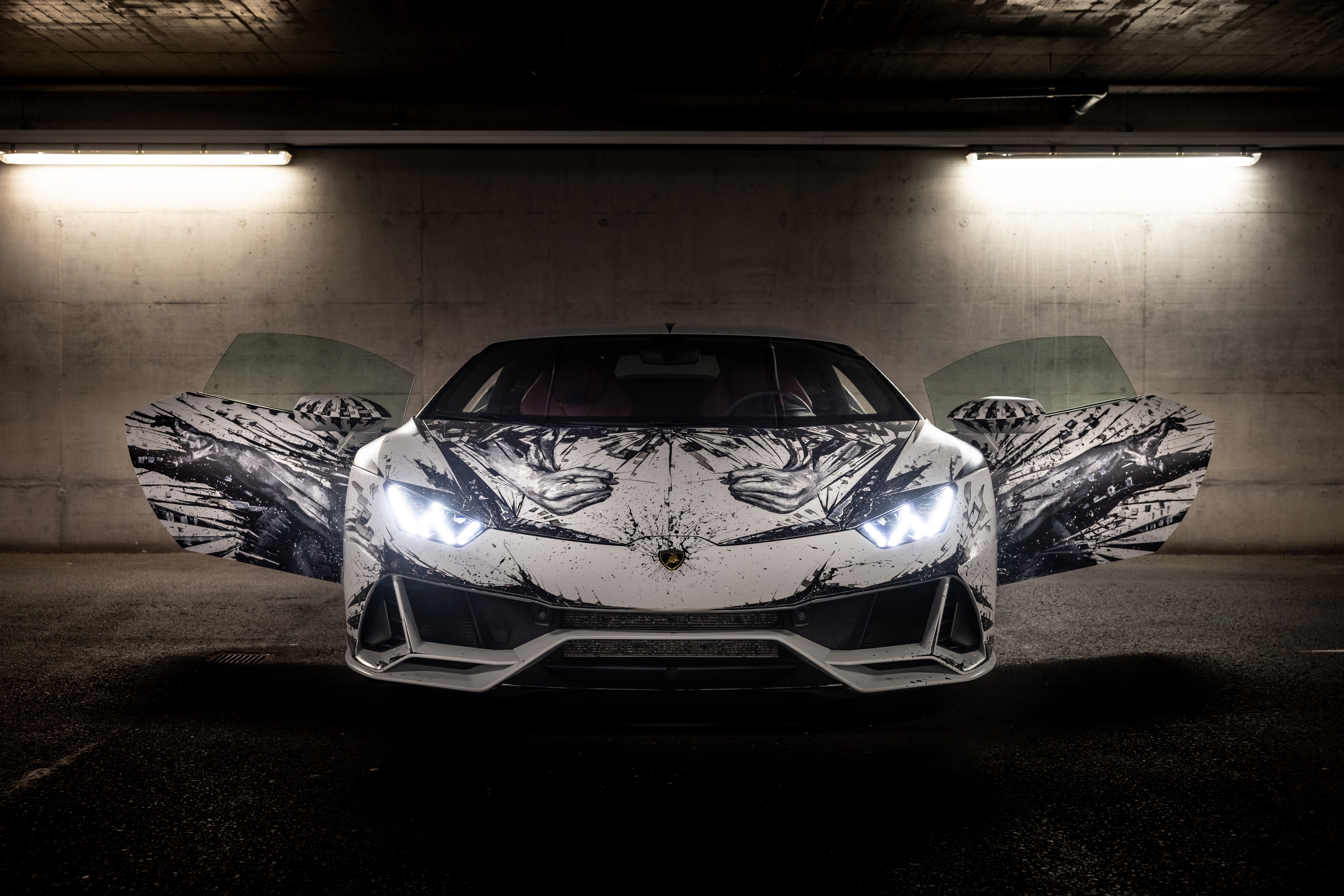 Lamborghini Huracán EVO "Minotauro" by Paolo Troilo HD Wallpaper
