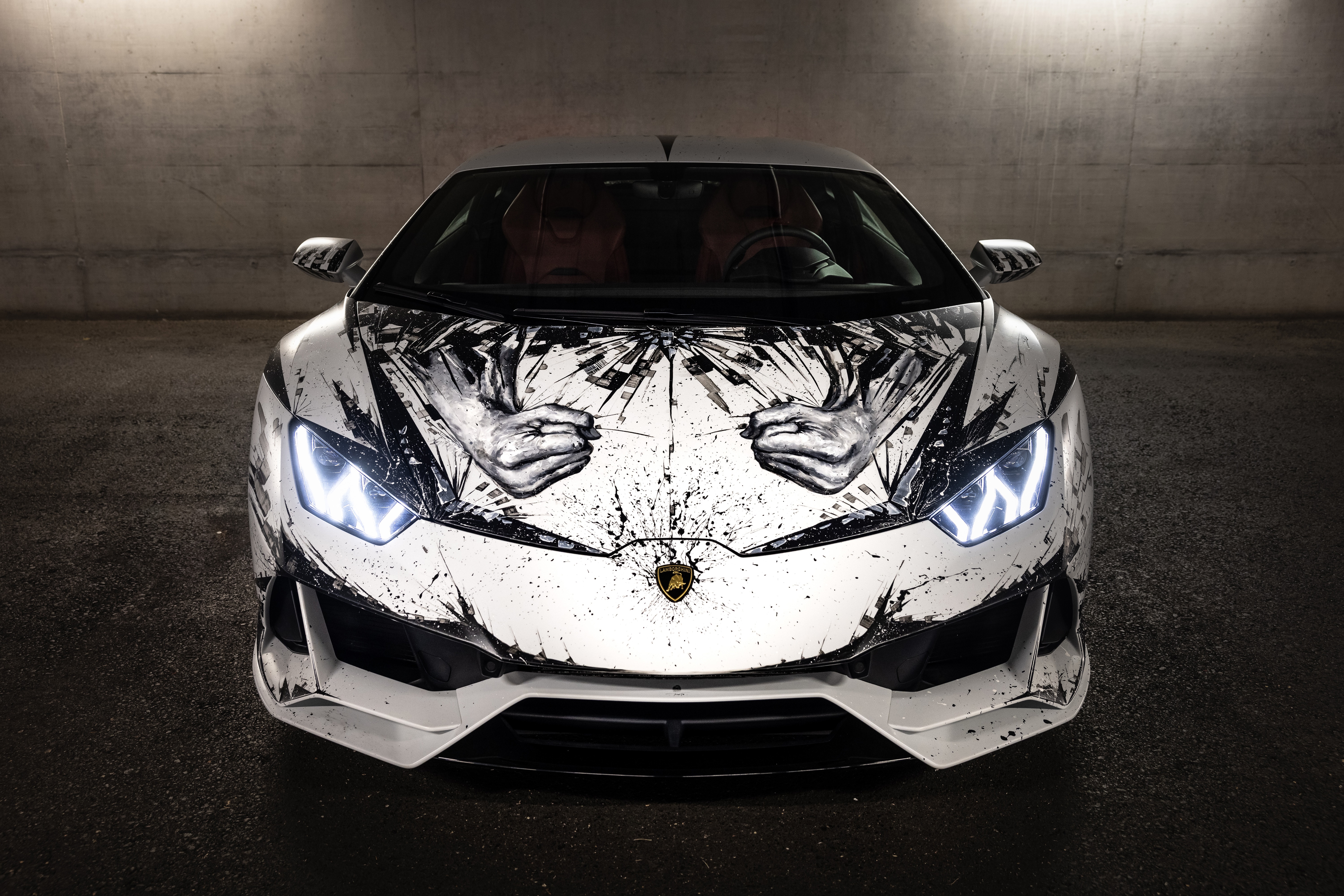Lamborghini Huracán EVO "Minotauro" by Paolo Troilo HD Wallpaper