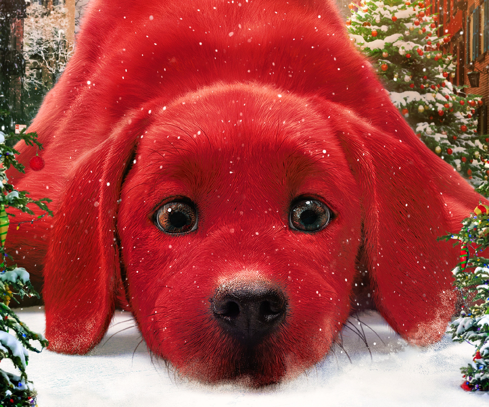 Clifford The Big Red Dog HD Wallpaper
