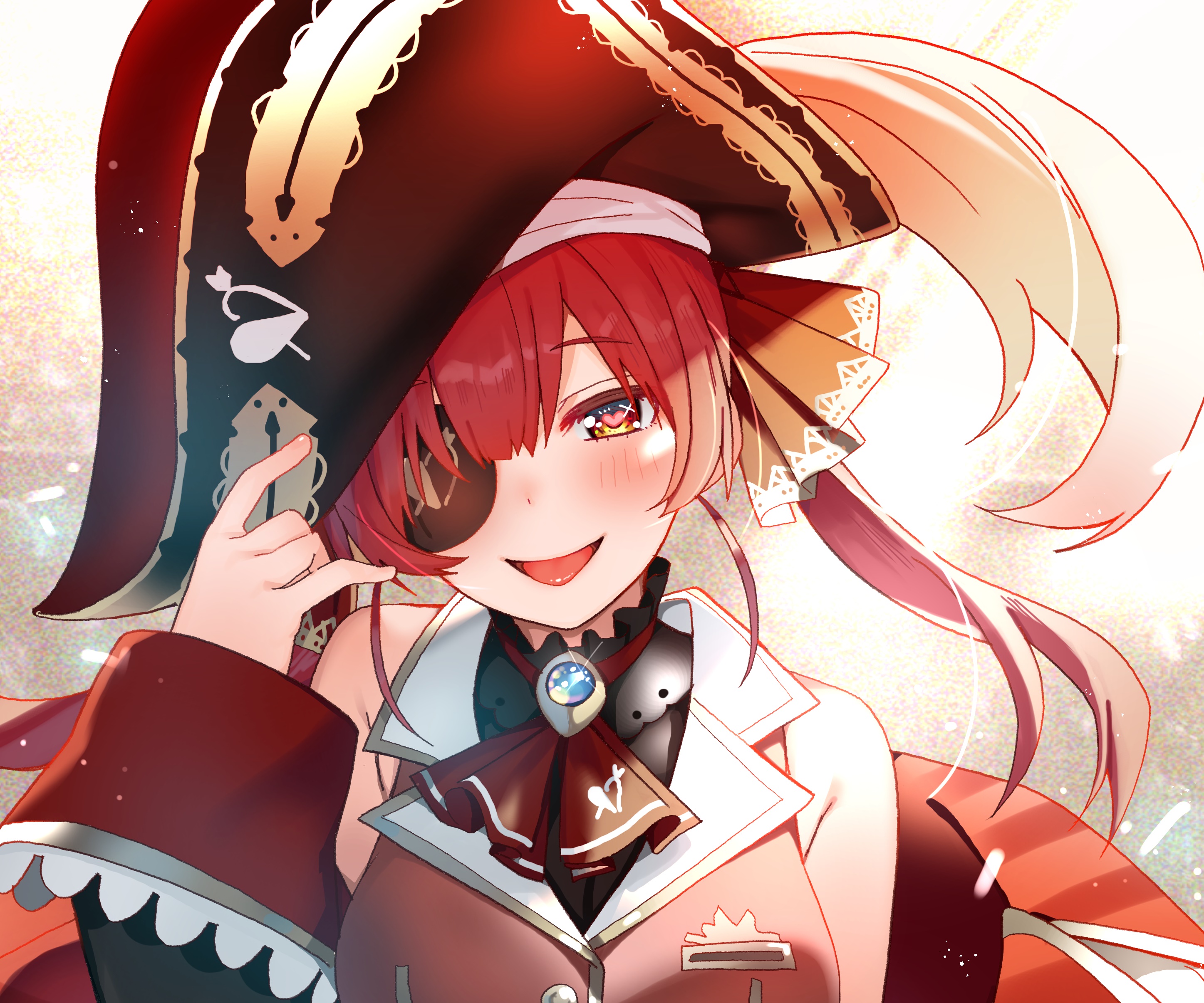 Houshou Marine from Hololive, a Virtual YouTuber HD Wallpaper