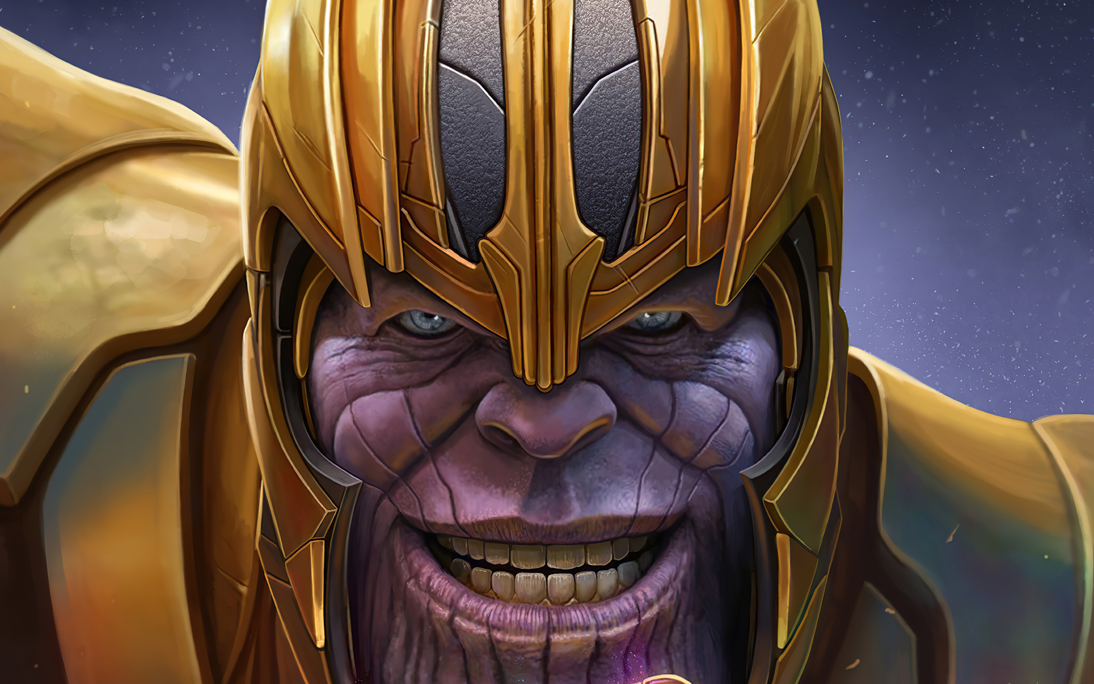 Thanos from Marvel 4K HD Wallpaper