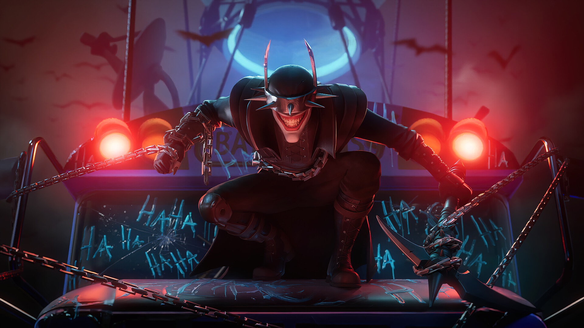 The Batman Who Laughs from Fortnite HD Wallpaper