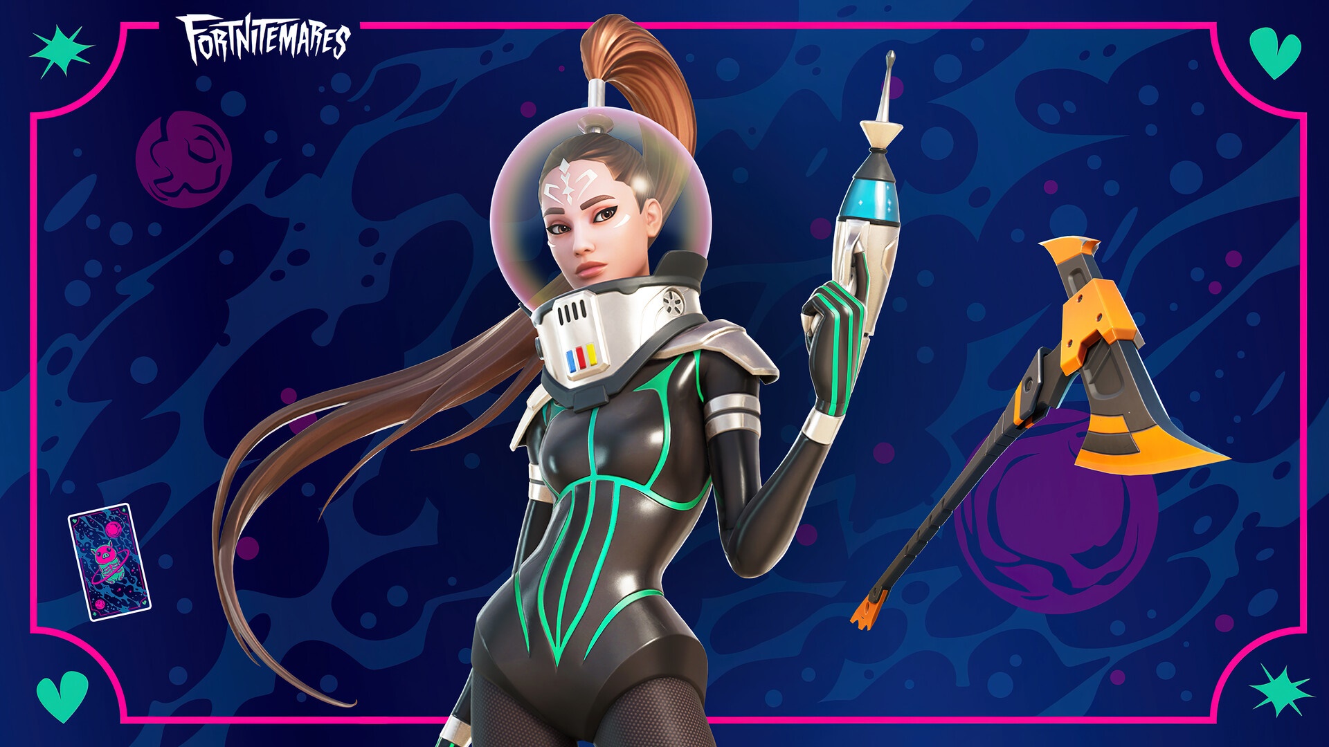 Spacefarer Ariana Grande from Fortnite HD Wallpaper