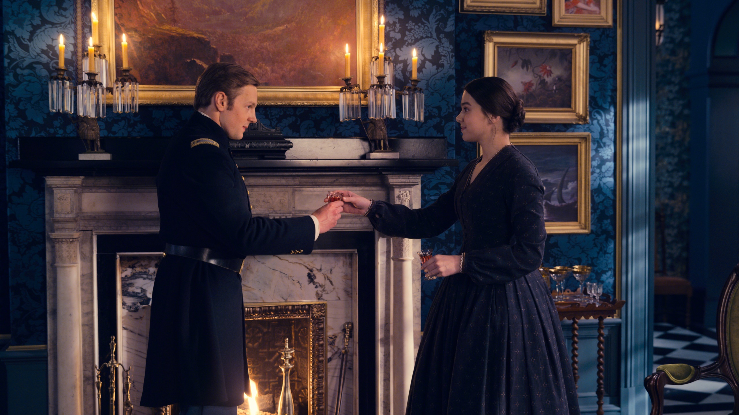 Hailee Steinfeld and Will Pullen in Dickinson HD Wallpaper