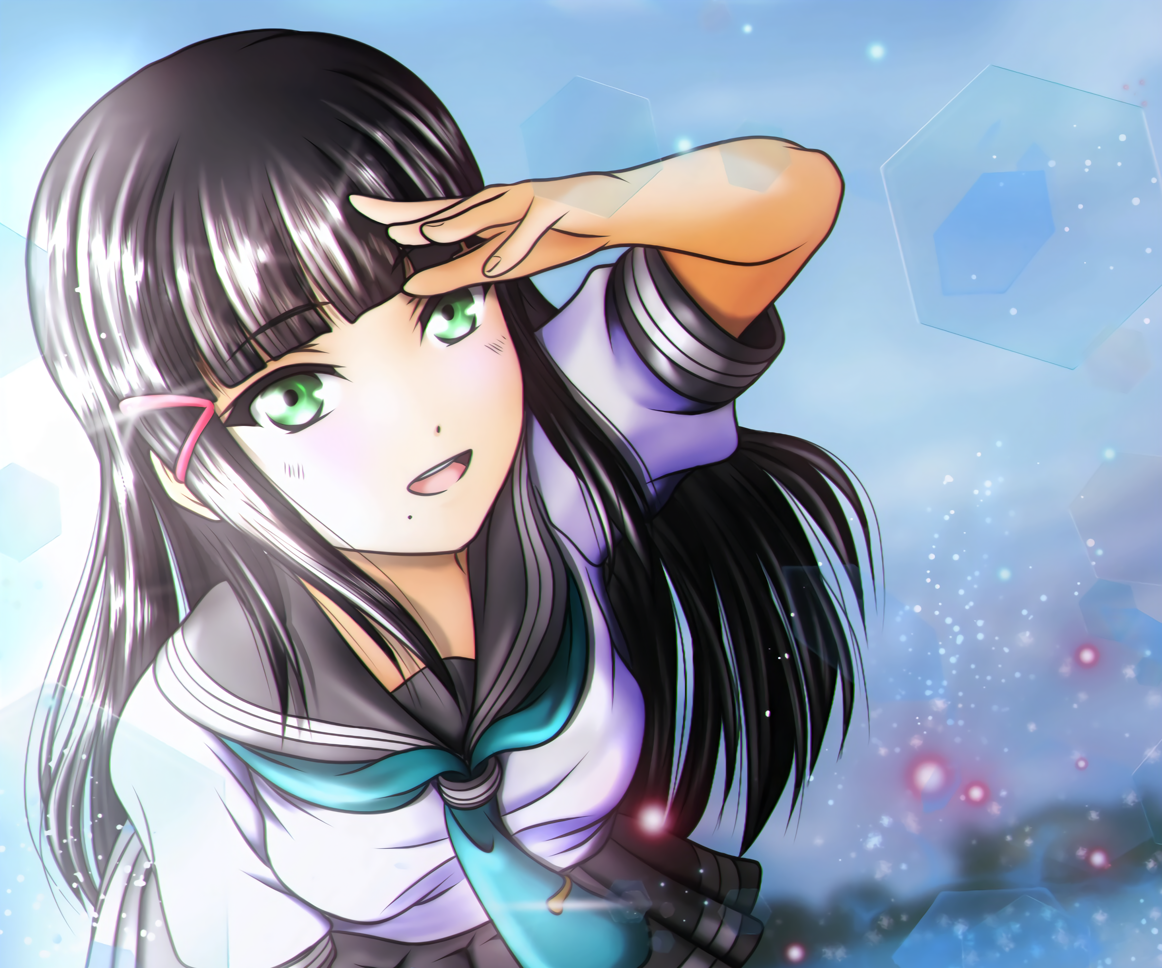 Dia Kurosawa from Love Live! Sunshine!! HD Wallpaper