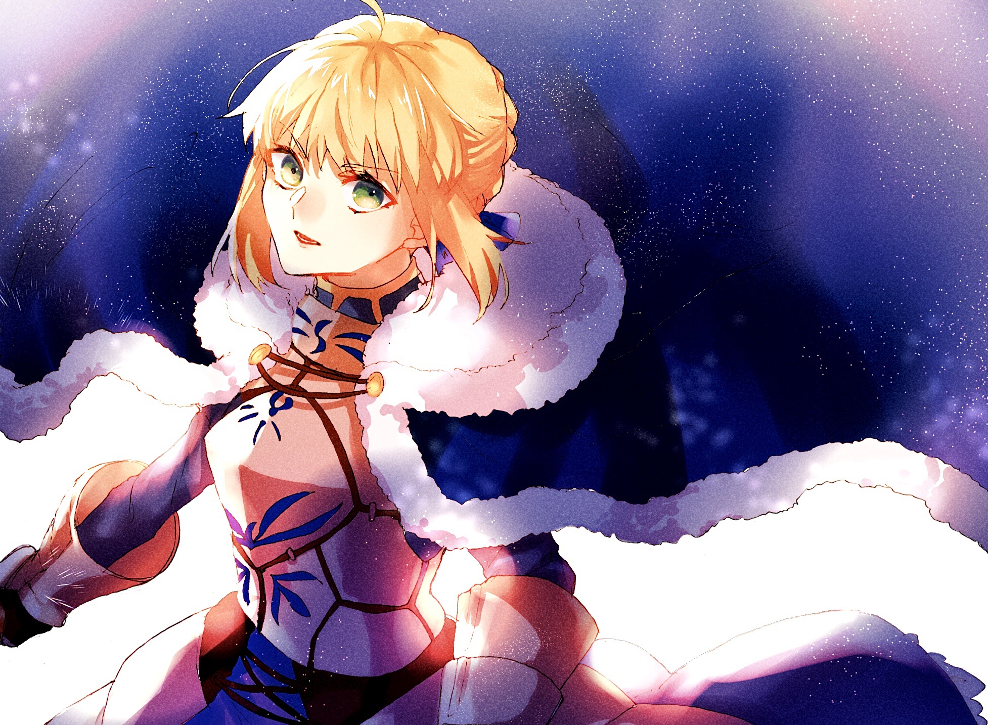 Saber from Fate/Grand Order HD Wallpaper