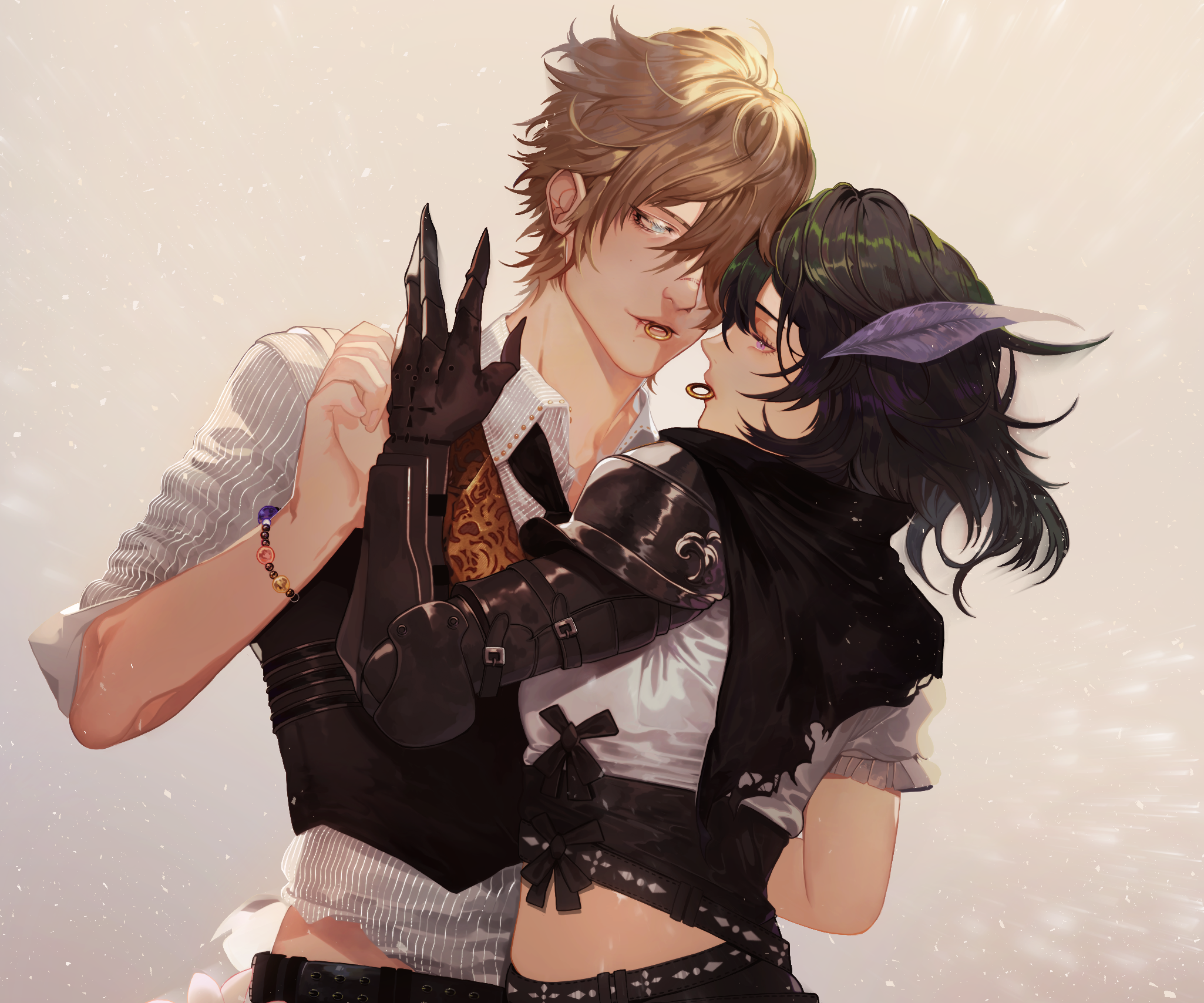 Ignis Scientia and Noctis Lucis Caelum from Final Fantasy XV HD Wallpaper