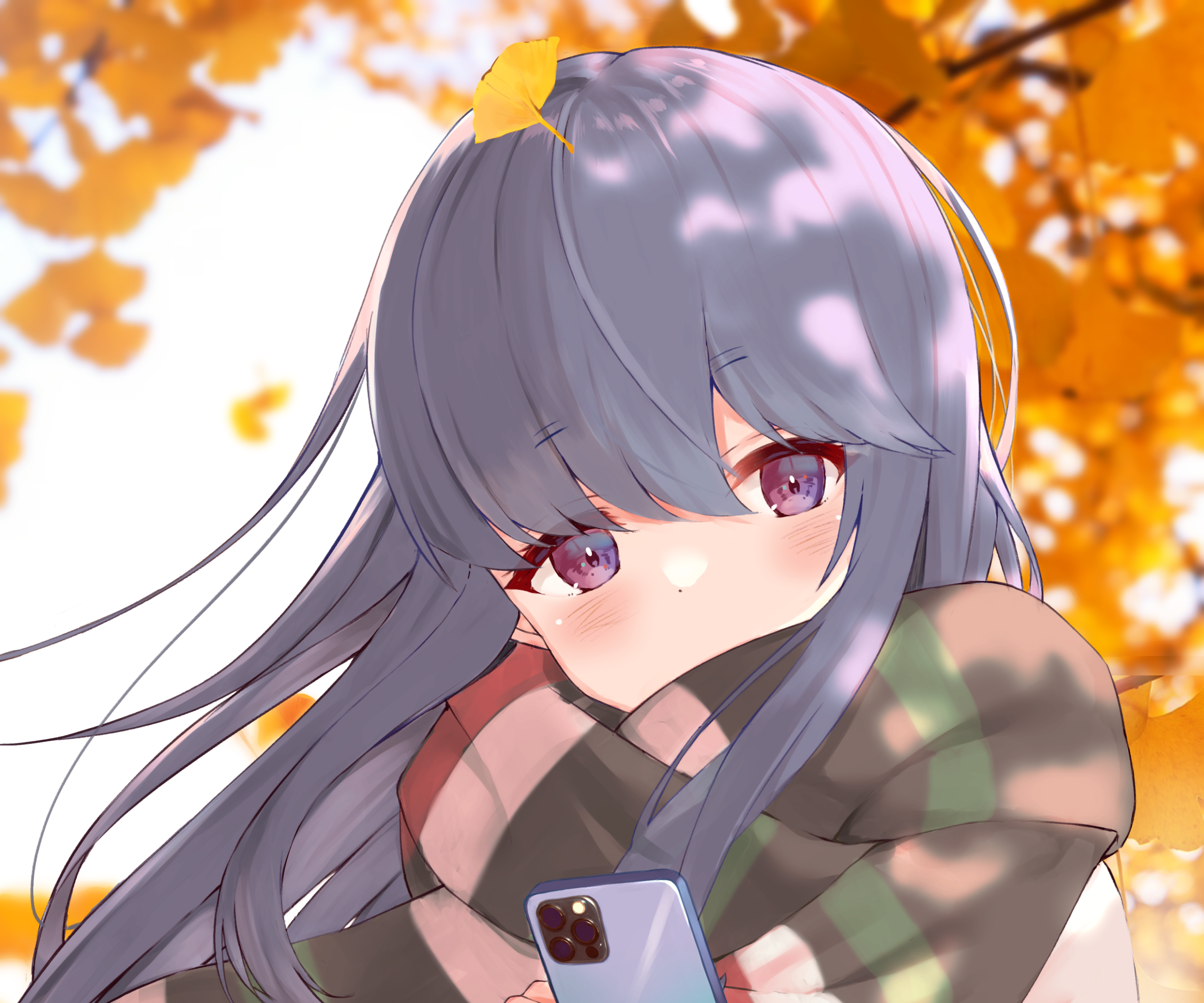 Rin Shima from Laid-Back Camp HD Wallpaper