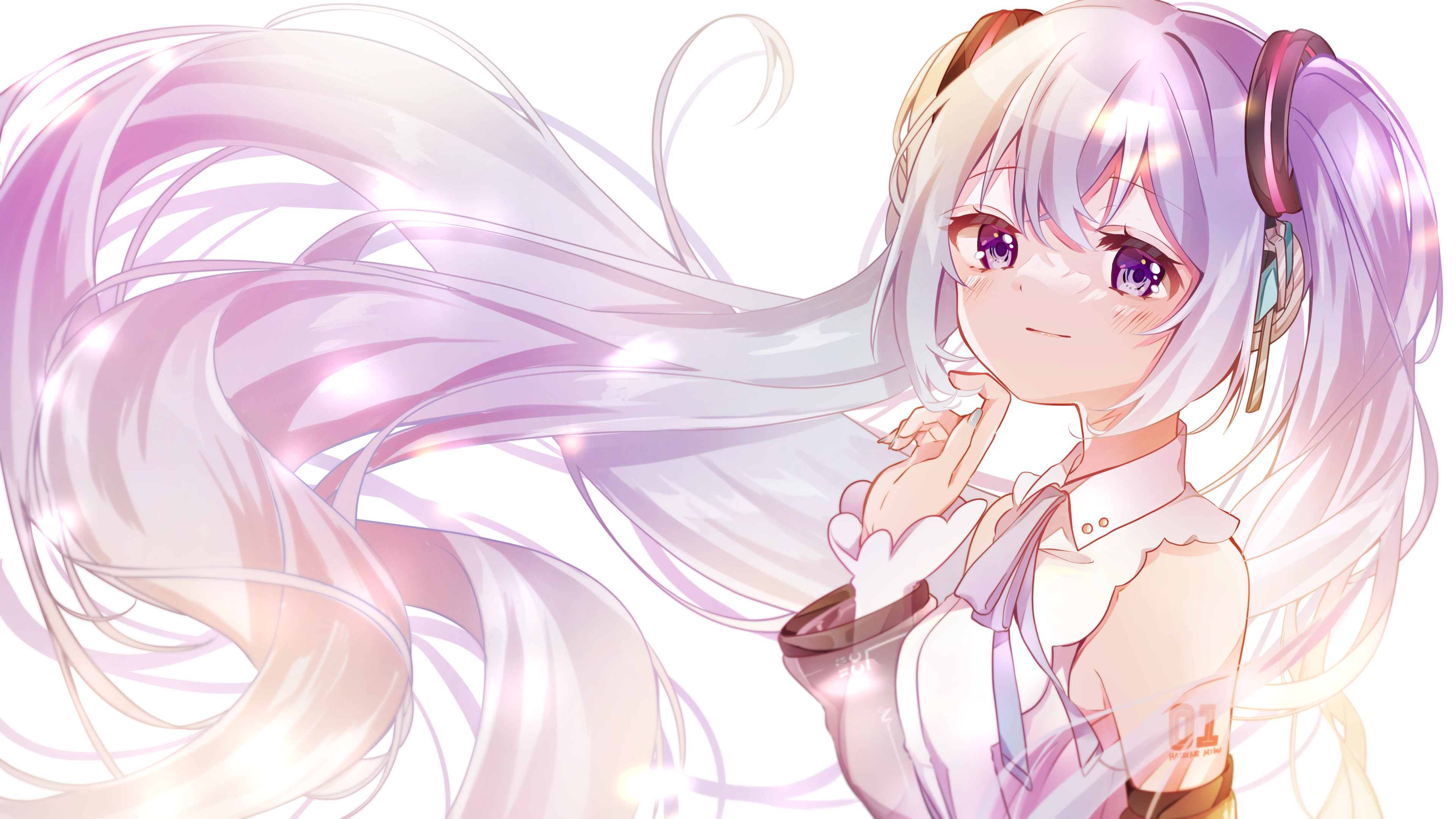 Hatsune Miku Vocaloid 4K HD Wallpaper