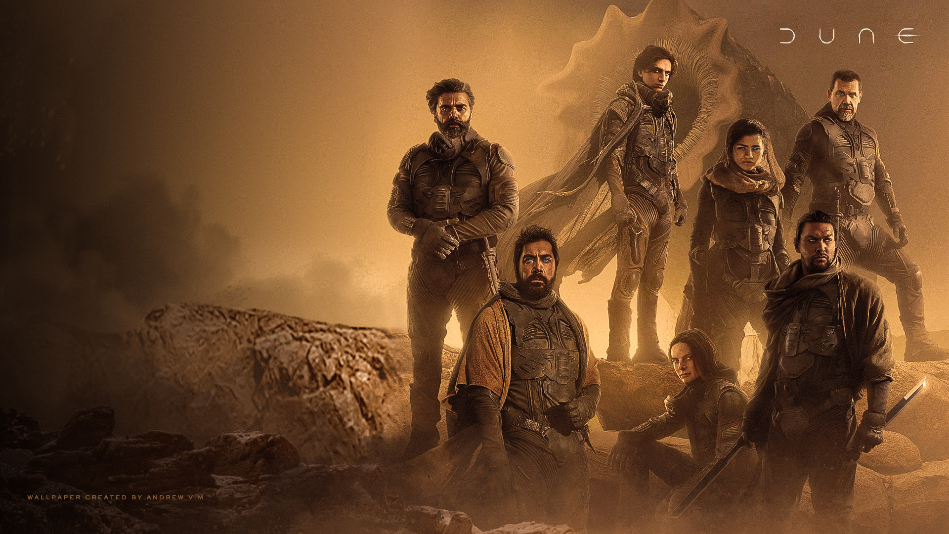 Dune (2021) Cast HD Wallpaper