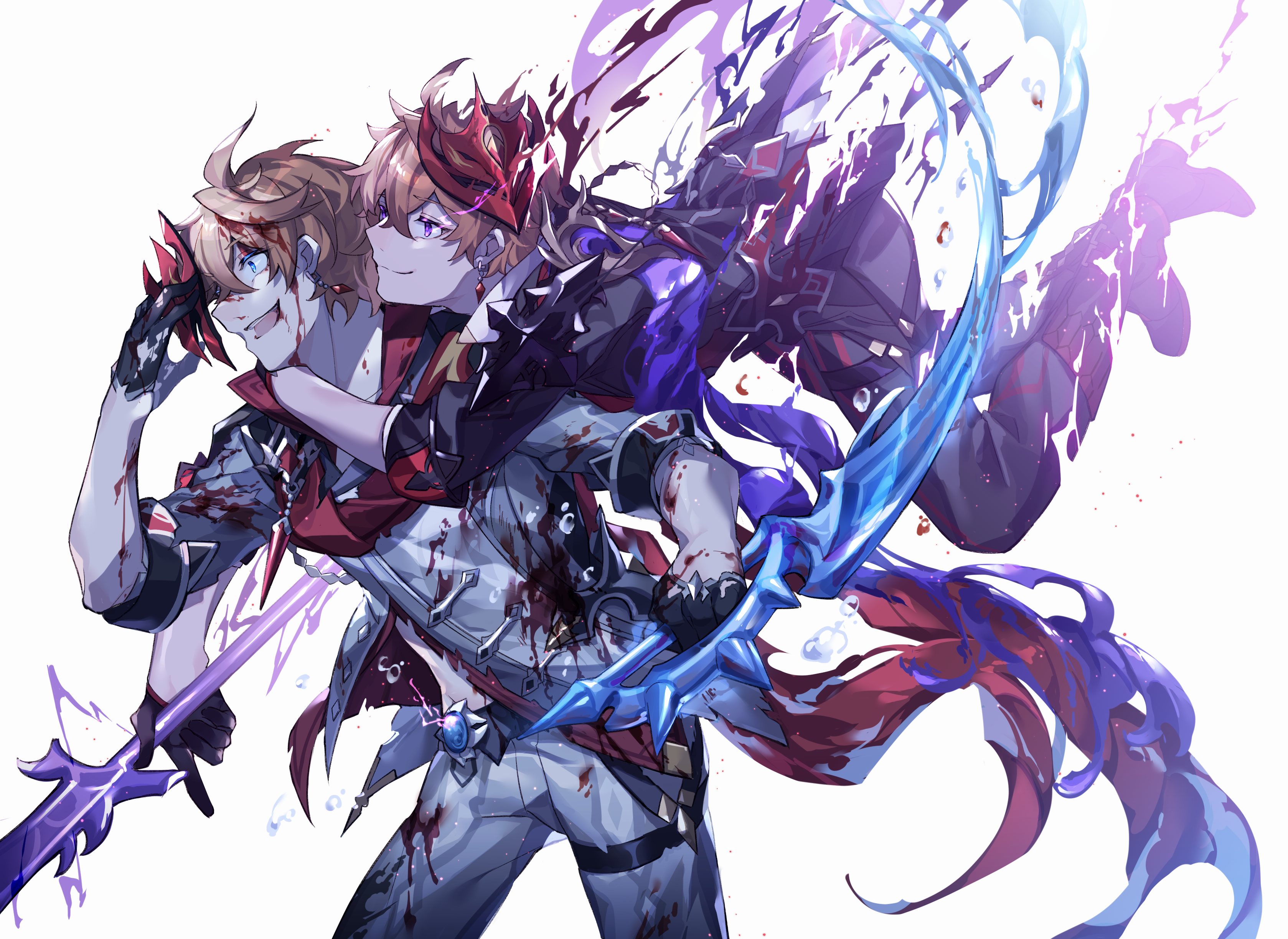 Tartaglia Childe from Genshin Impact HD Wallpaper