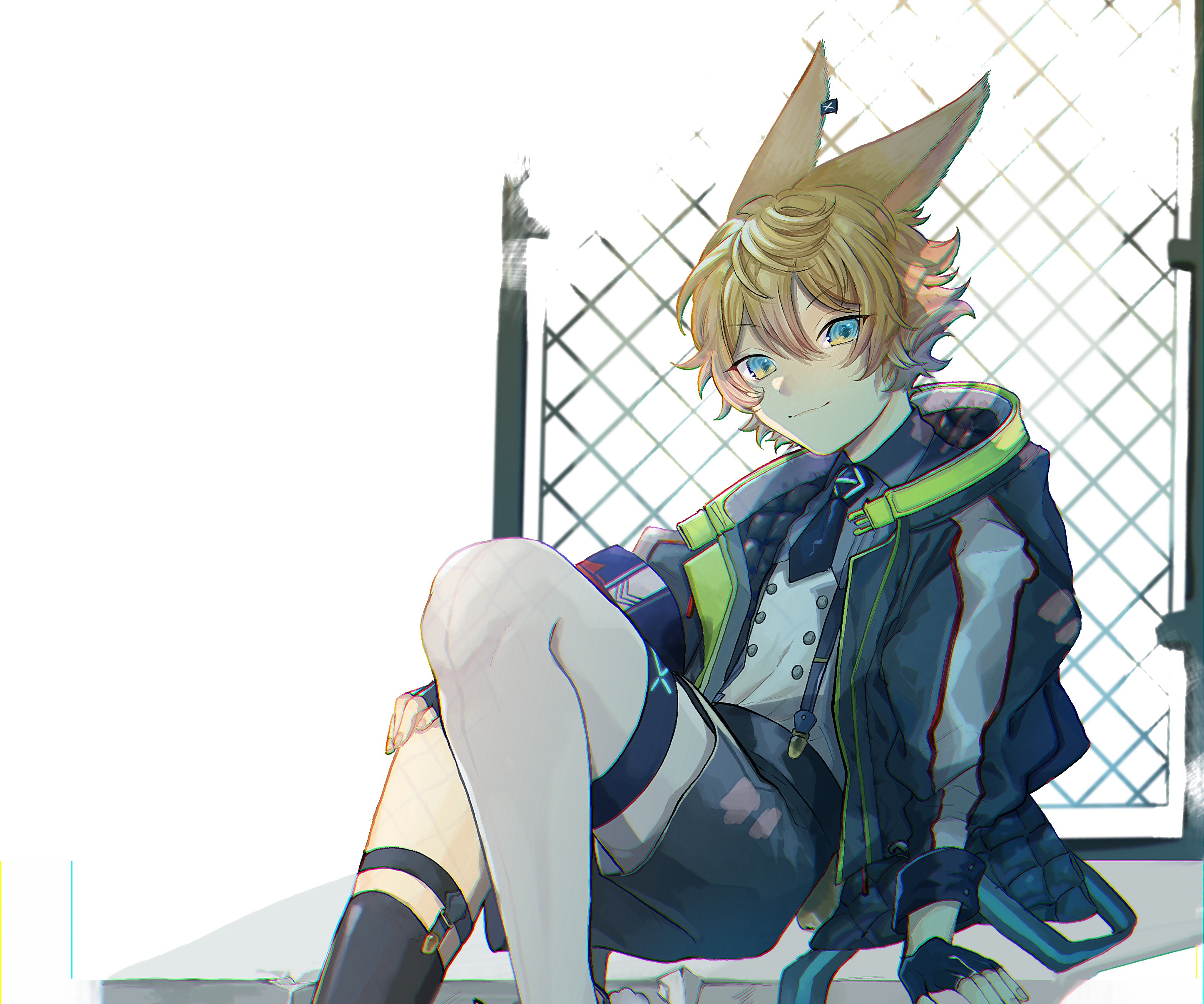 Leonhardt from Arknights HD Wallpaper
