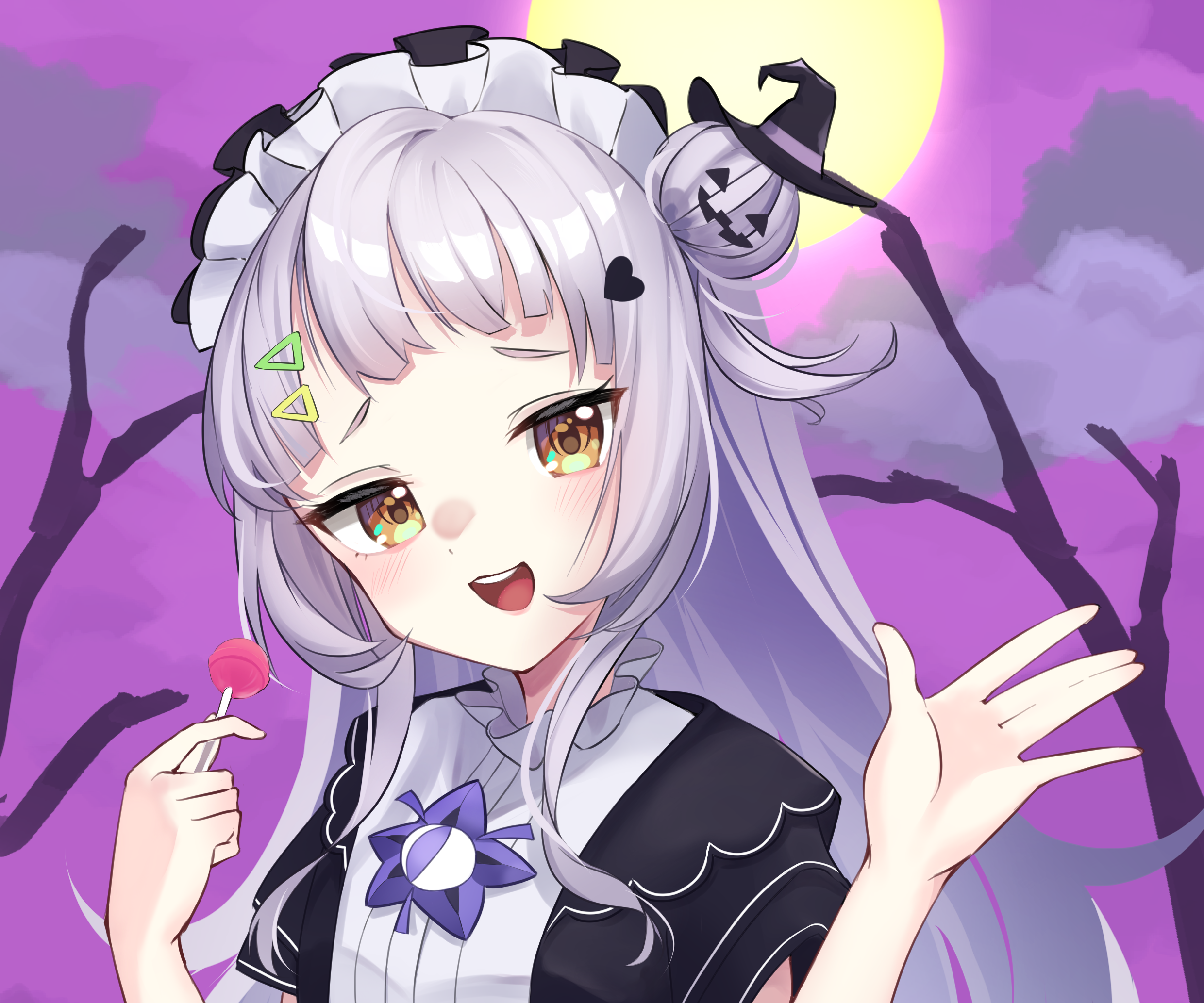 Murasaki Shion from Hololive HD Wallpaper