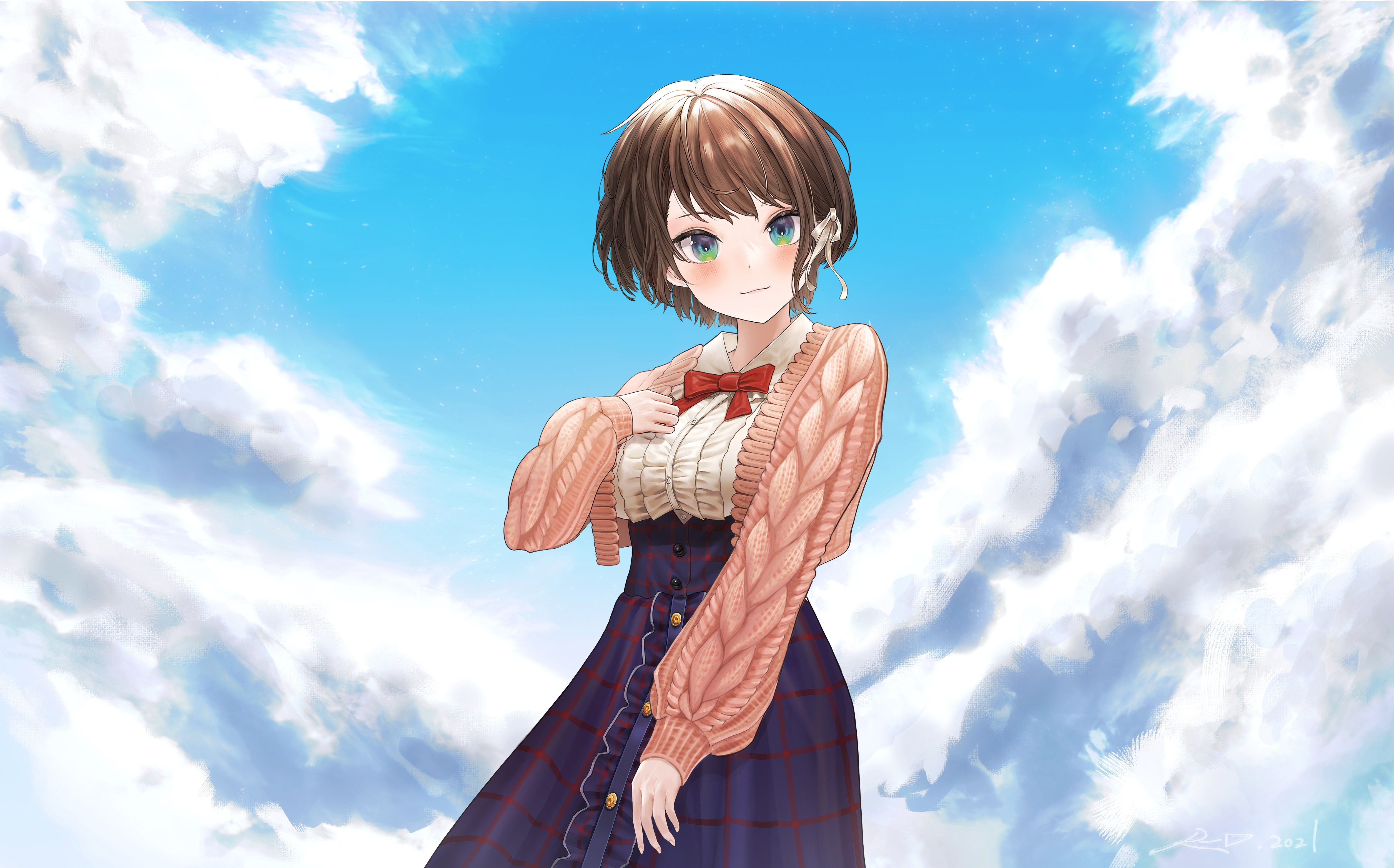 Oozora Subaru from Hololive 4K HD Wallpaper