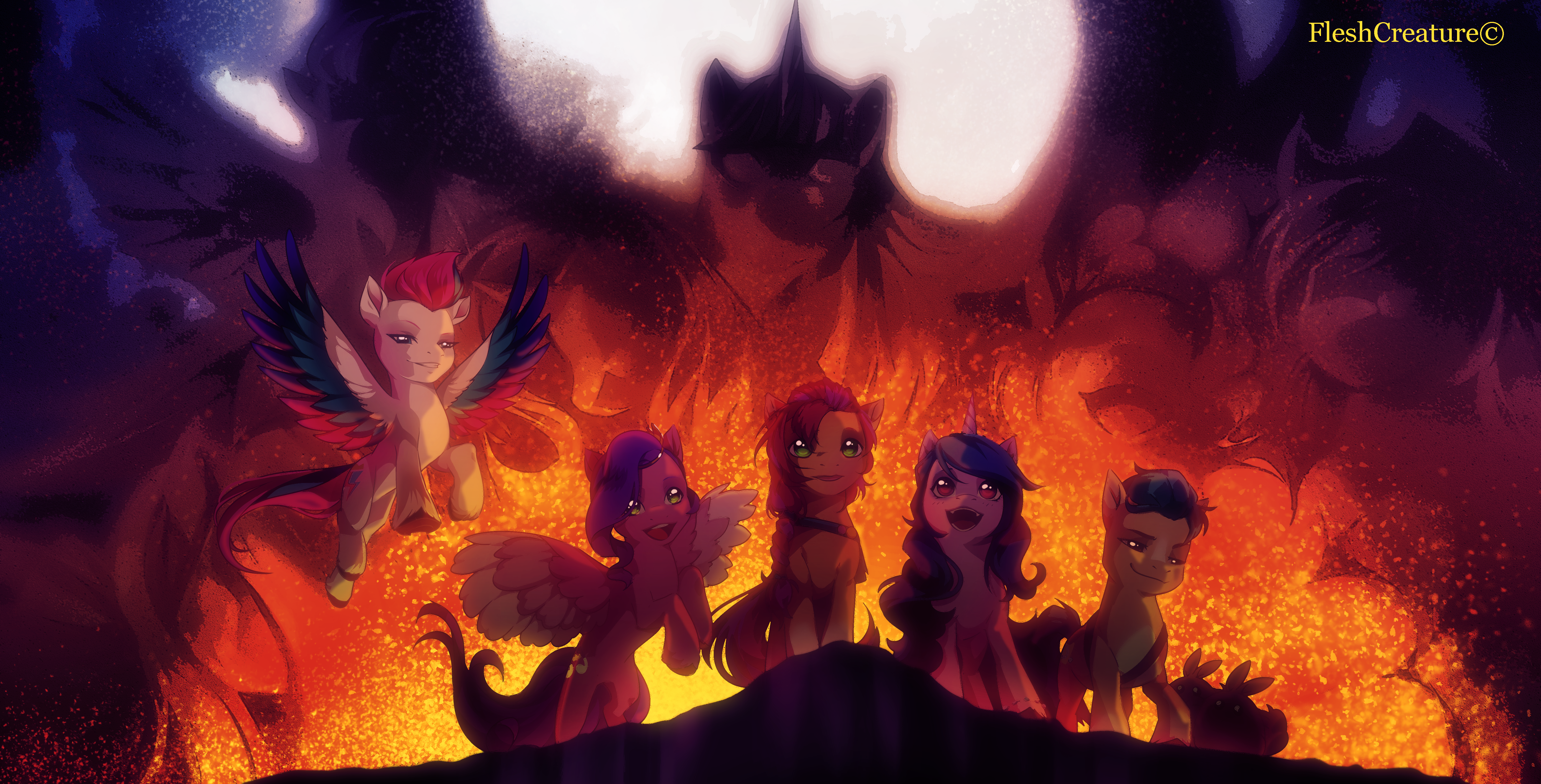 My Little Pony: A New Generation 4K HD Wallpaper