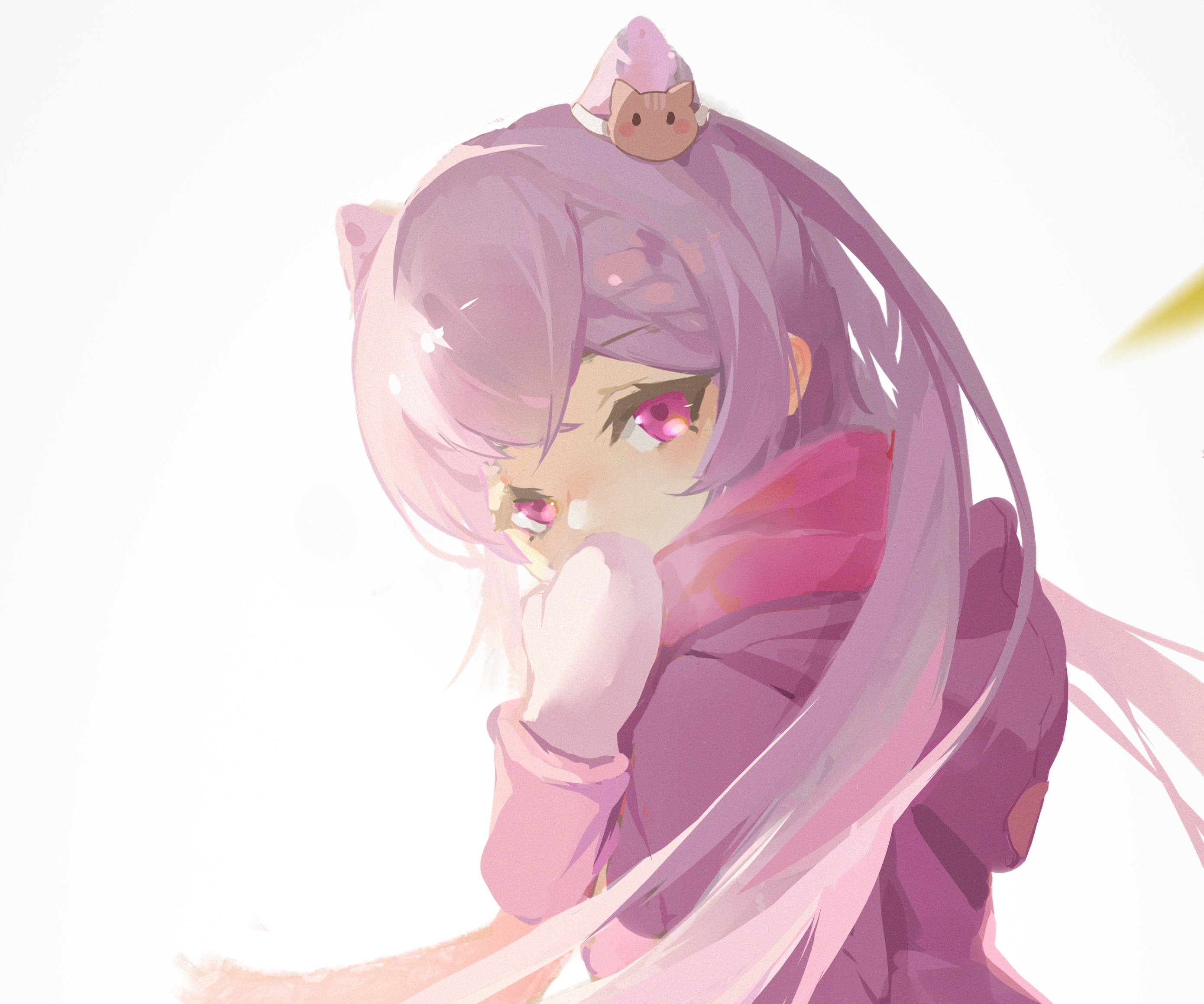 Keqing from Genshin Impact HD Wallpaper