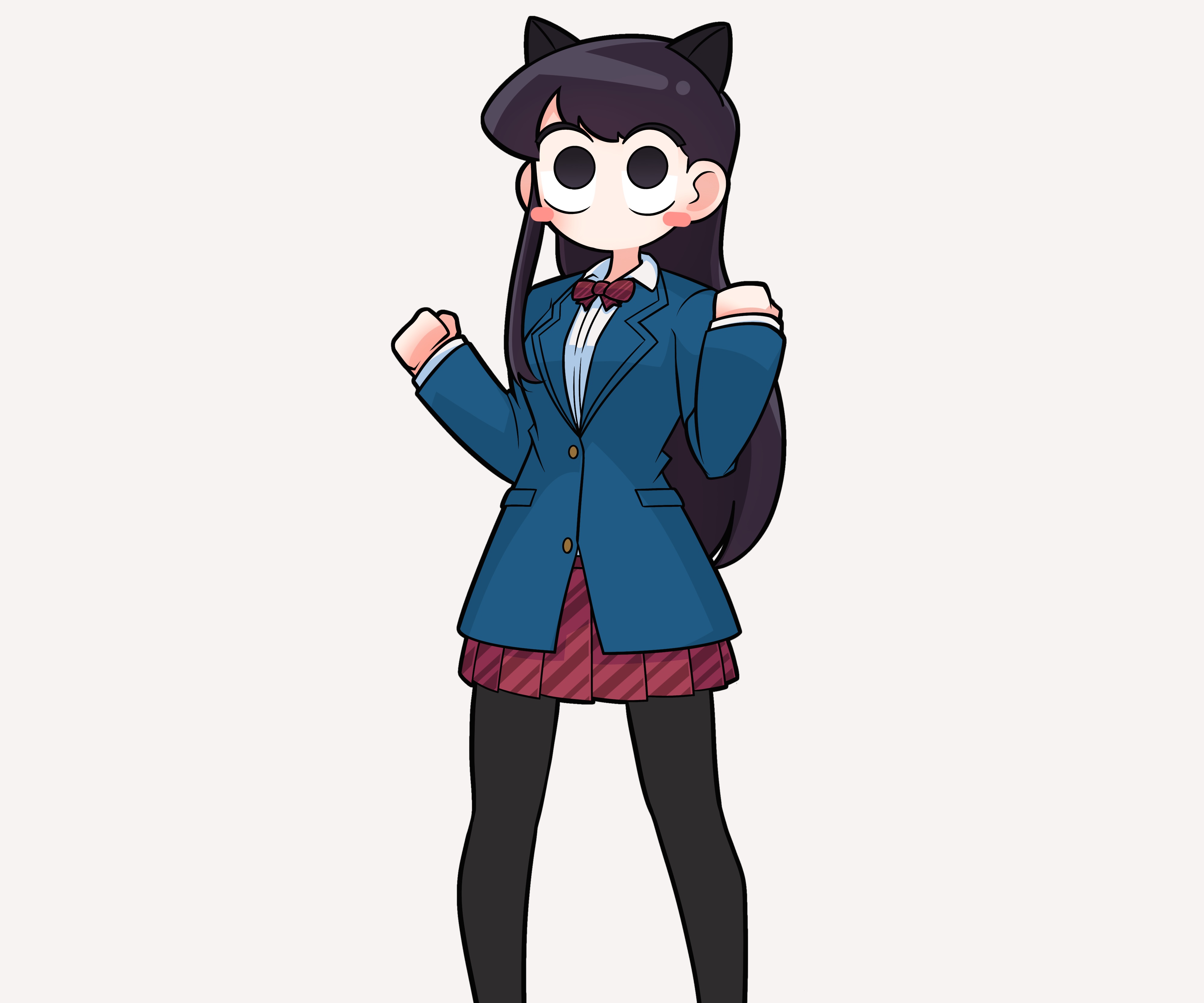 Shouko Komi from Komi Can't Communicate 4K HD Wallpaper
