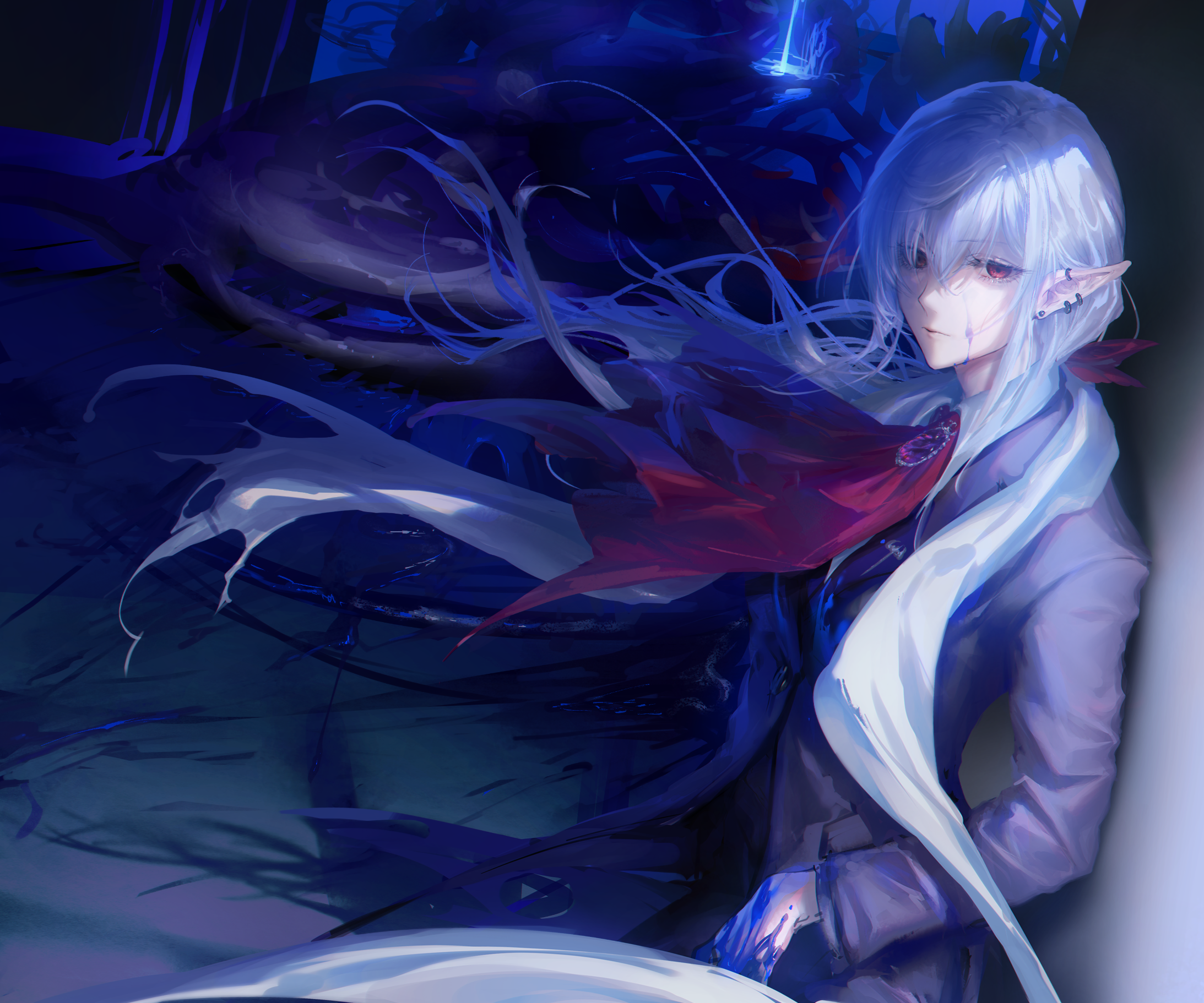 Gladiia from Arknights HD Wallpaper