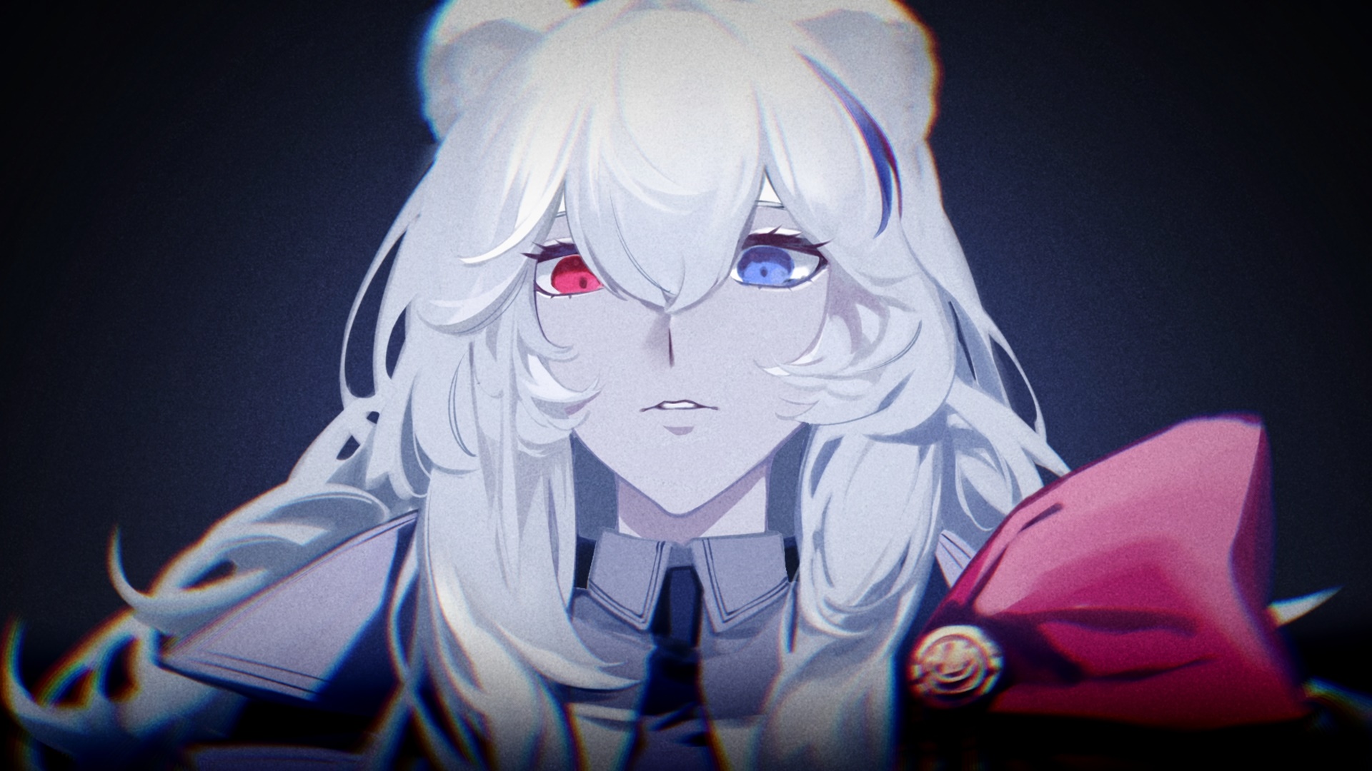 Rosa from Arknights with Heterochromia HD Wallpaper