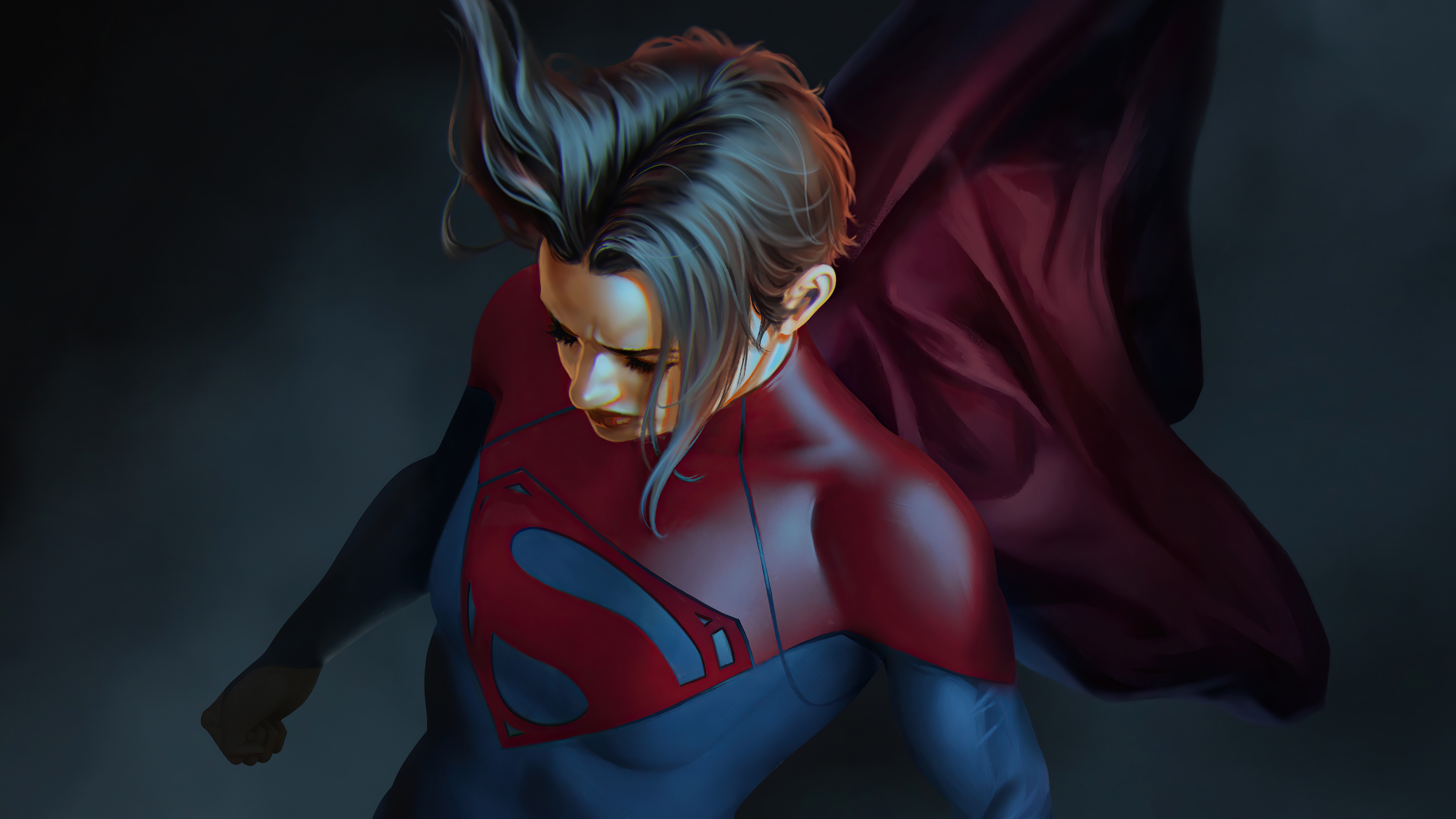 Supergirl from DC Comics 4K HD Wallpaper