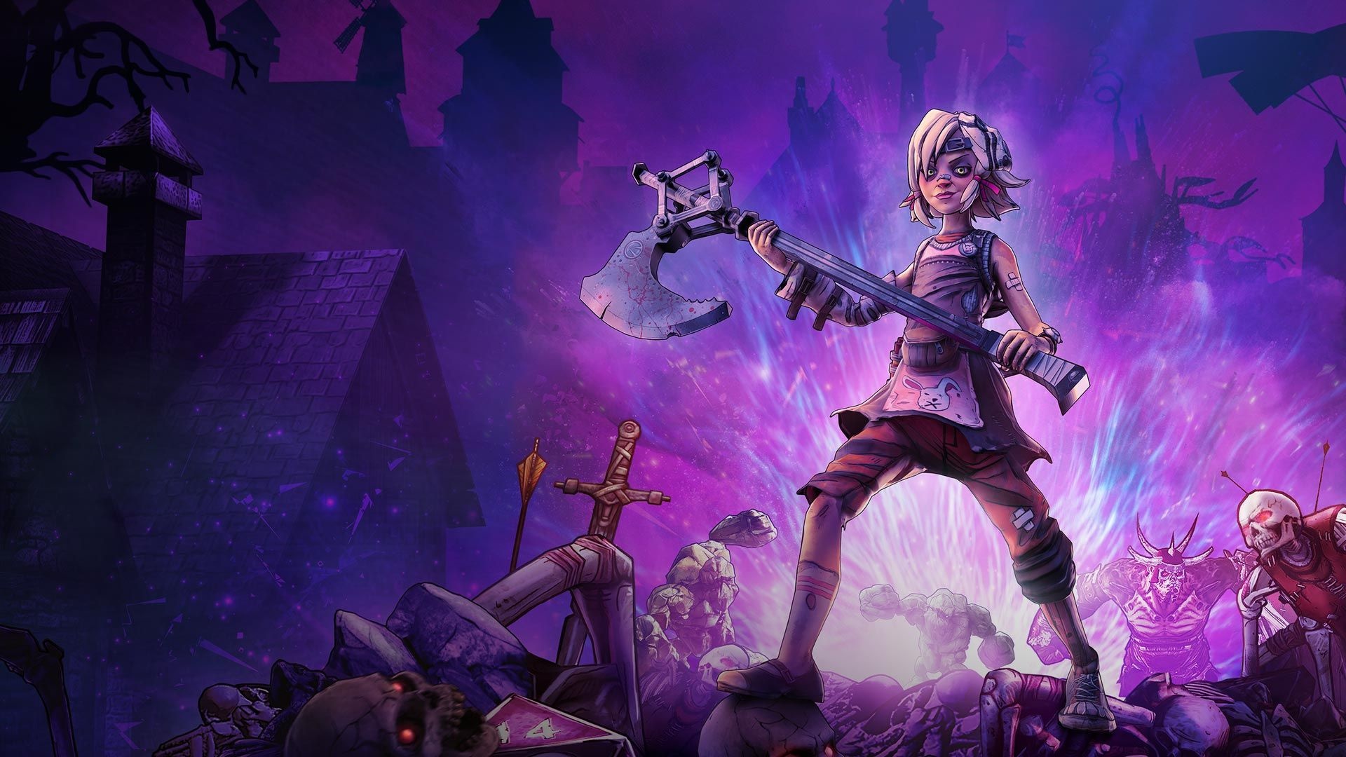 Tiny Tina from Tiny Tina's Assault on Dragon Keep HD Wallpaper