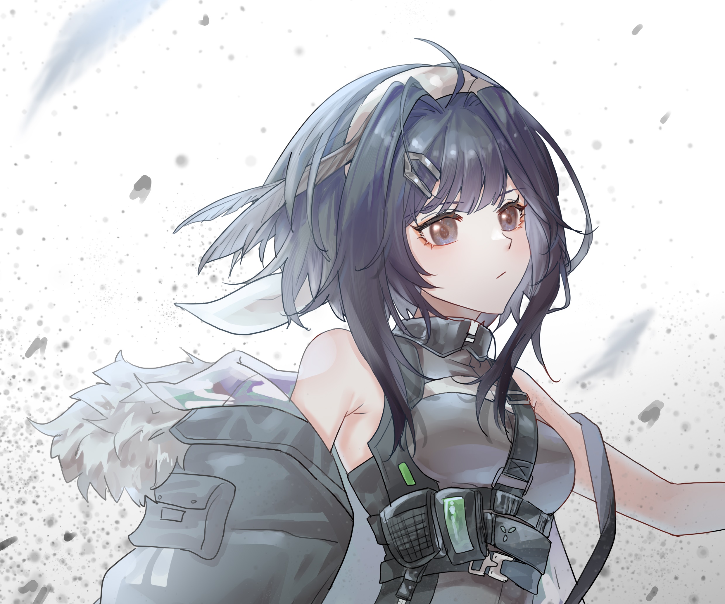 La Pluma from Arknights HD Wallpaper