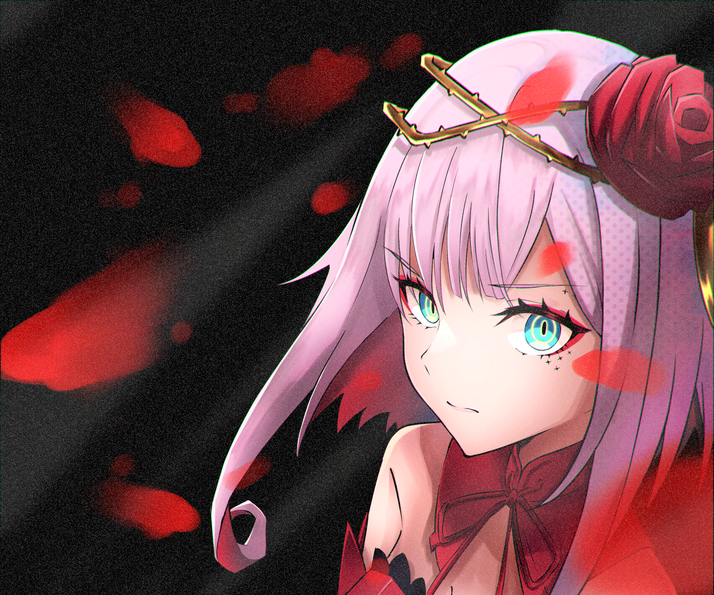 Destiny (Takt Op. Destiny) character with rose crown HD Wallpaper