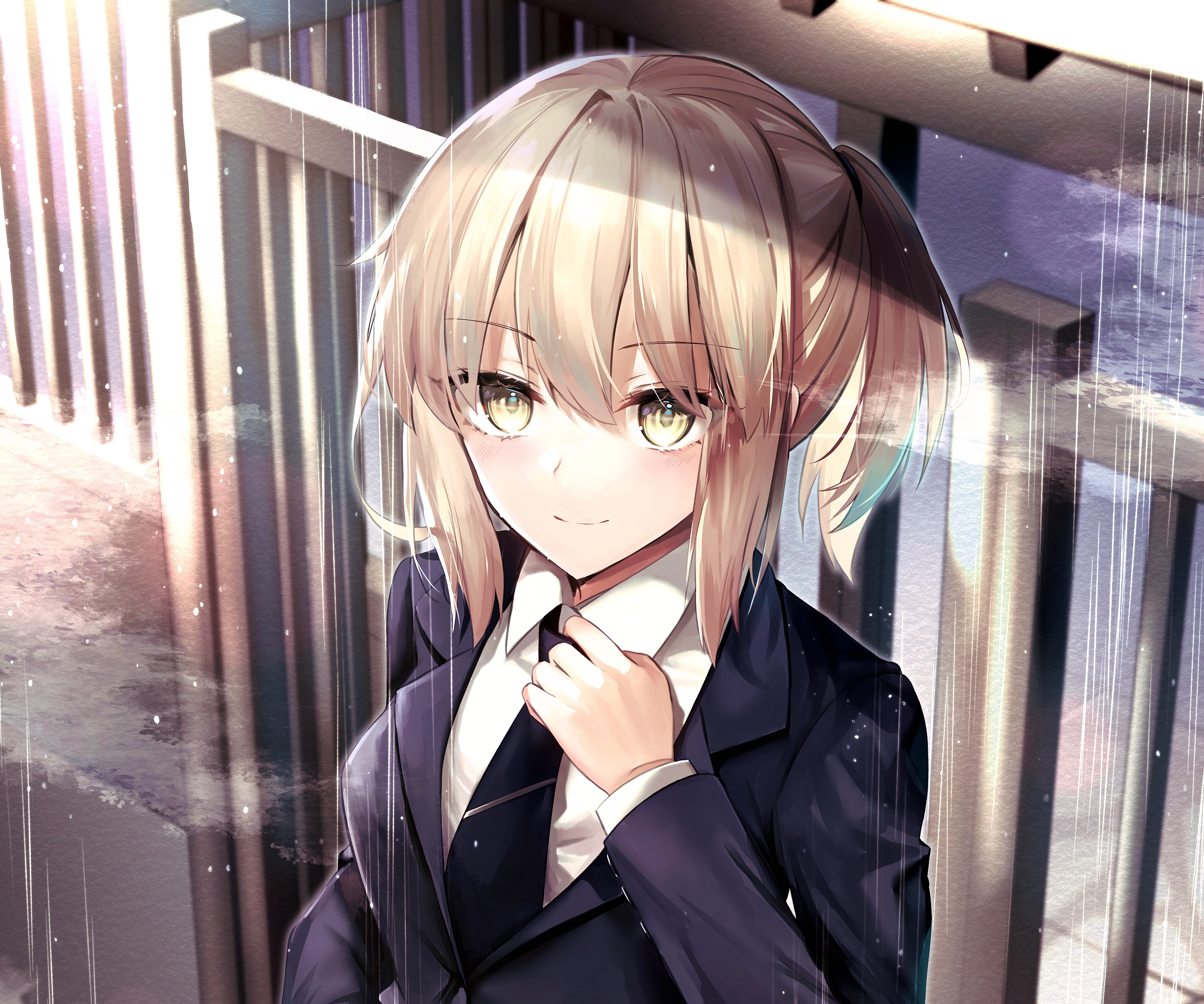 Sakura Saber from Fate/KOHA-ACE HD Wallpaper